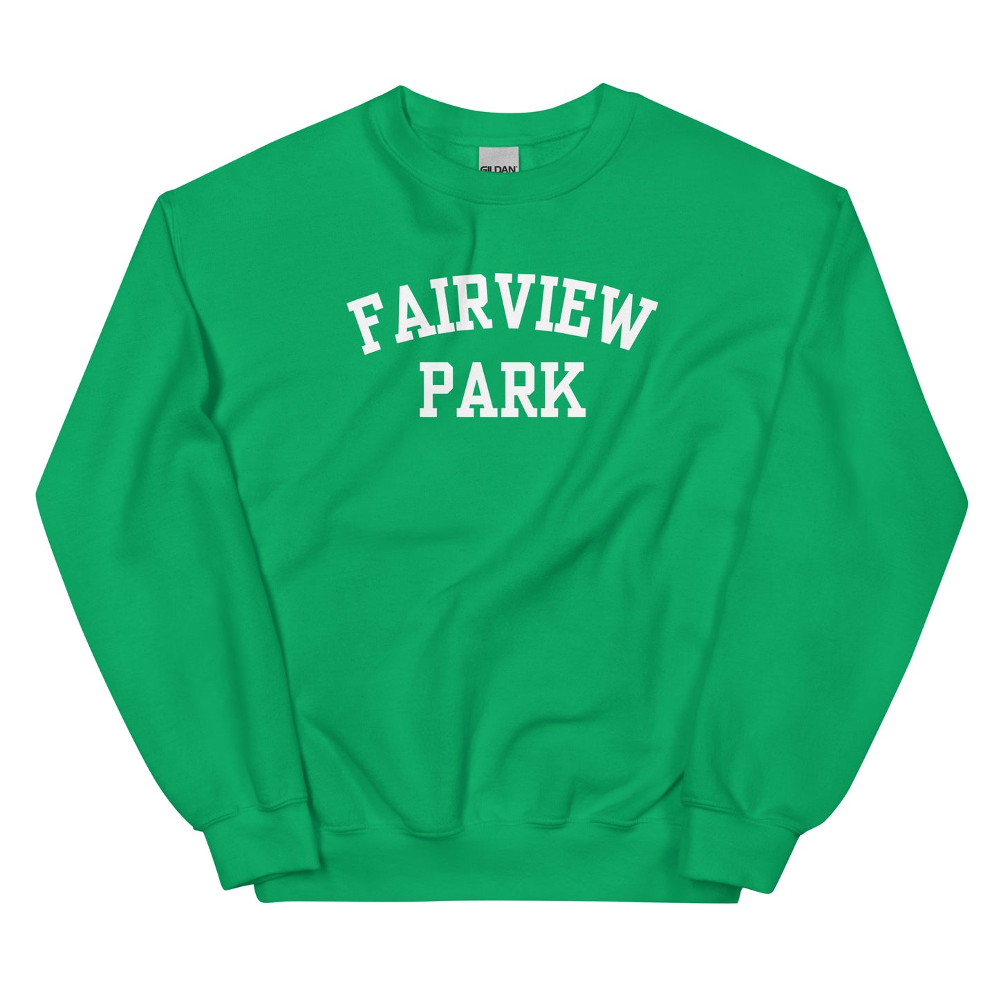 Fairview Park Ohio Block Solo Crewneck Unisex Sweatshirt