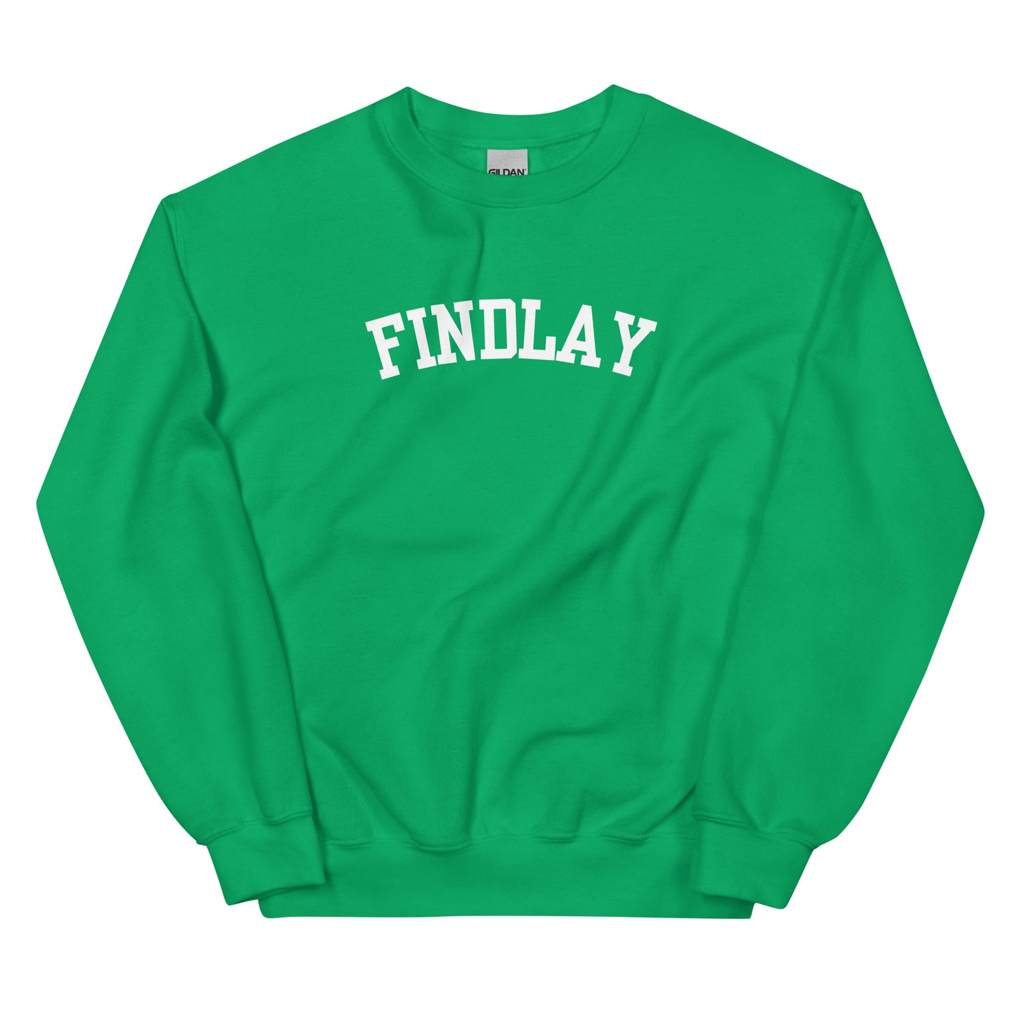 Findlay Ohio Block Solo Crewneck Unisex Sweatshirt