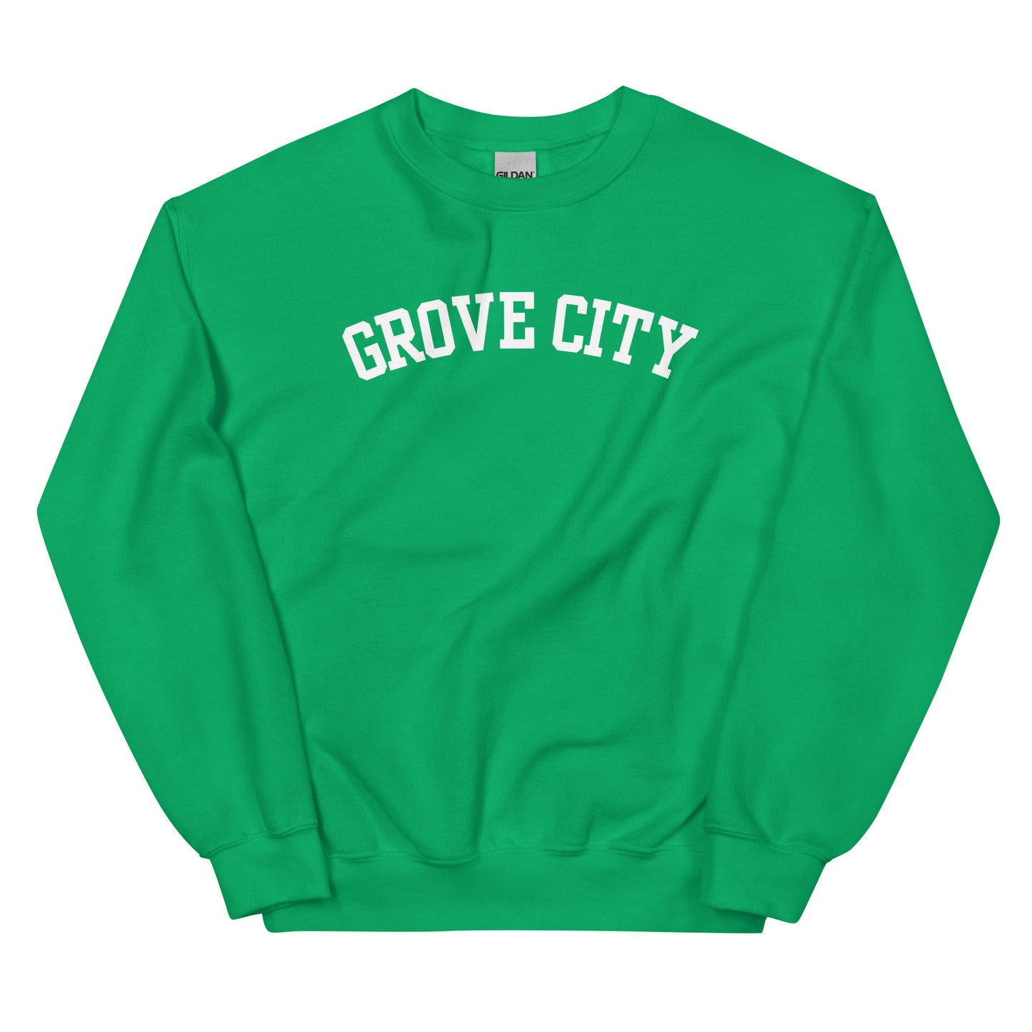 Grove City Ohio Block Solo Crewneck Unisex Sweatshirt