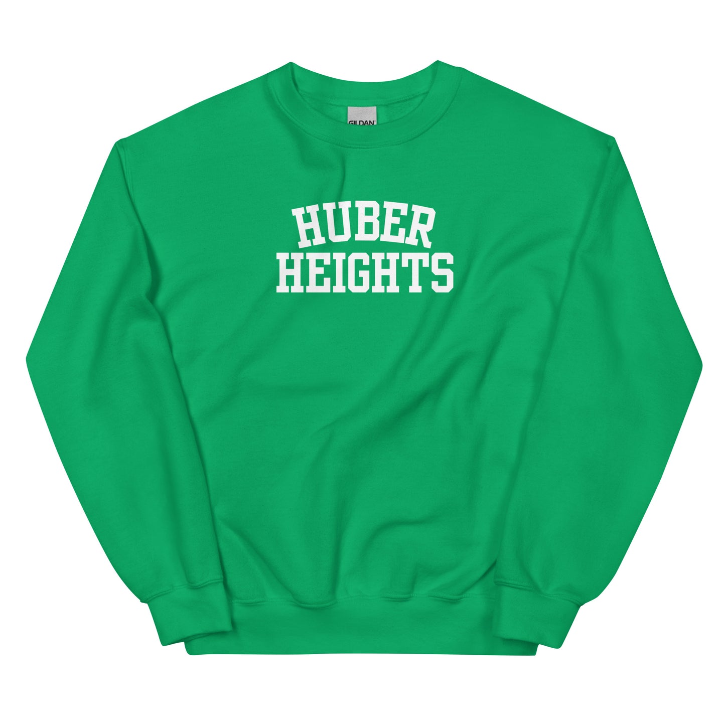 Huber Heights Ohio Block Solo Crewneck Unisex Sweatshirt