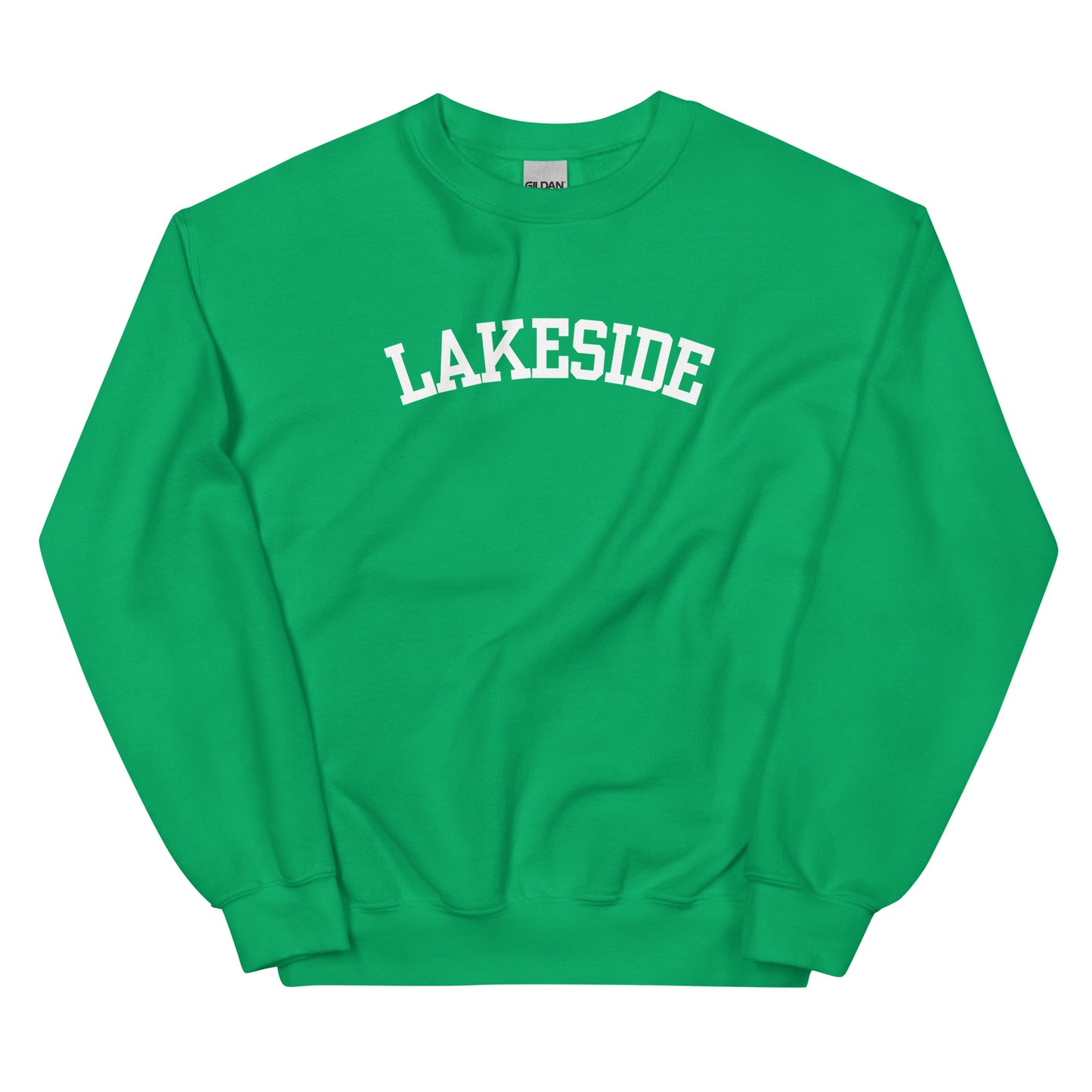 Lakeside Ohio Block Solo Crewneck Unisex Sweatshirt