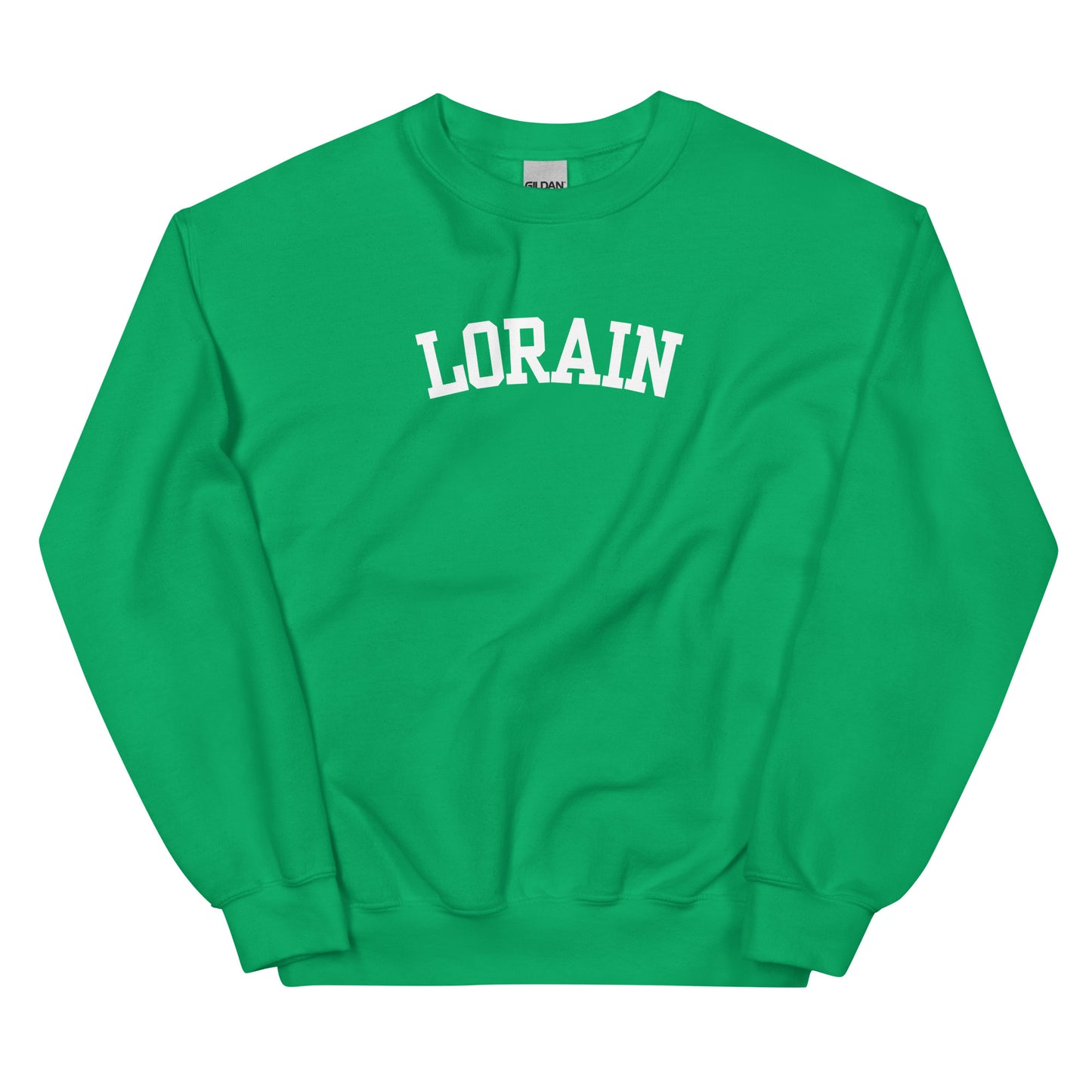 Lorain Ohio Block Solo Crewneck Unisex Sweatshirt