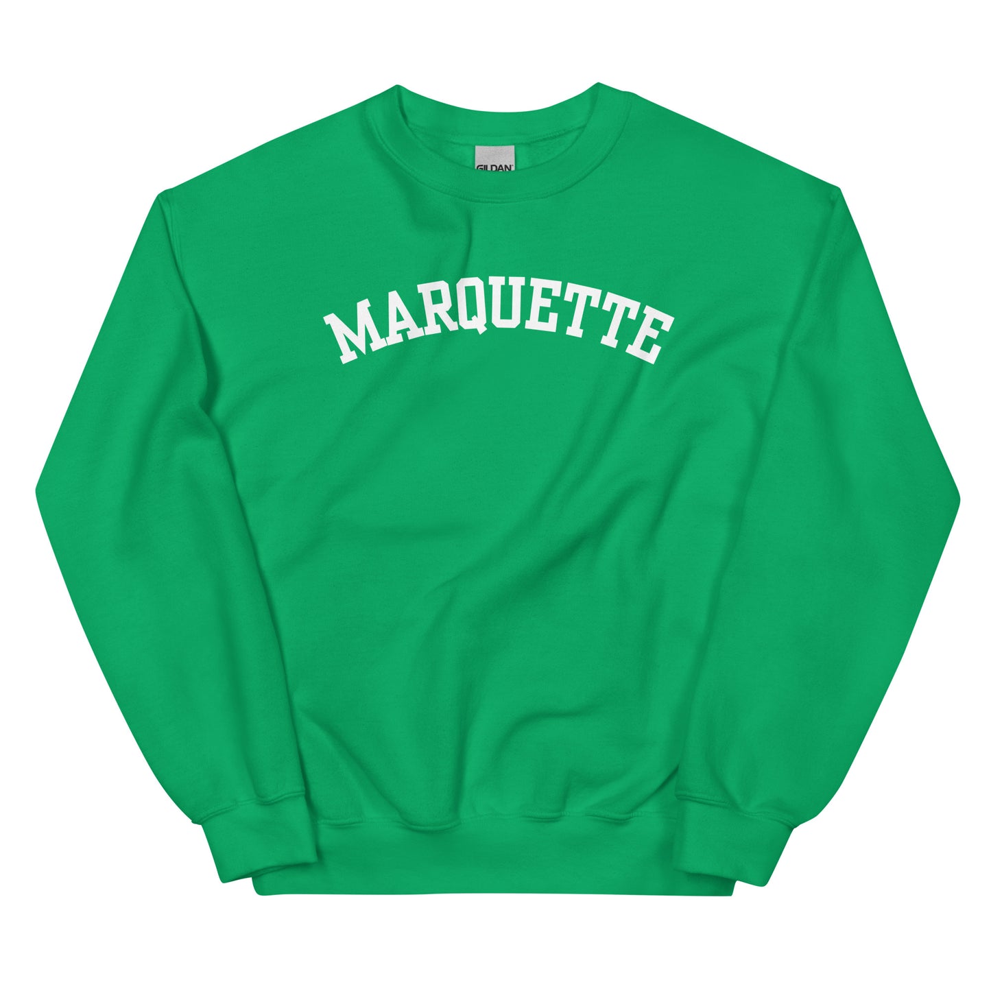Marquette Michigan Block Solo Crewneck Unisex Sweatshirt