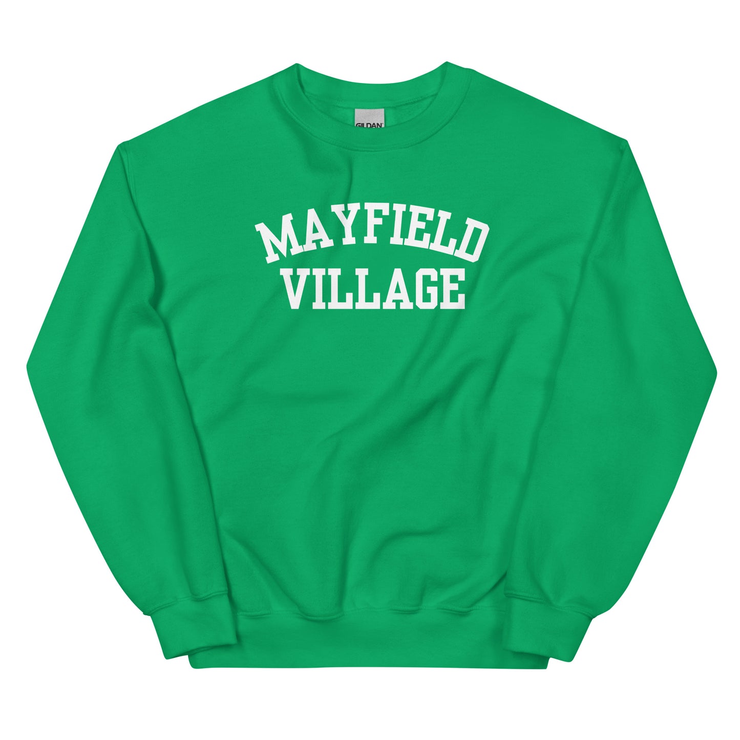 Mayfield Village Ohio Block Solo Crewneck Unisex Sweatshirt