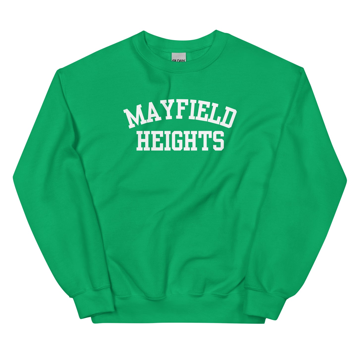 Mayfield Heights Ohio Block Solo Crewneck Unisex Sweatshirt
