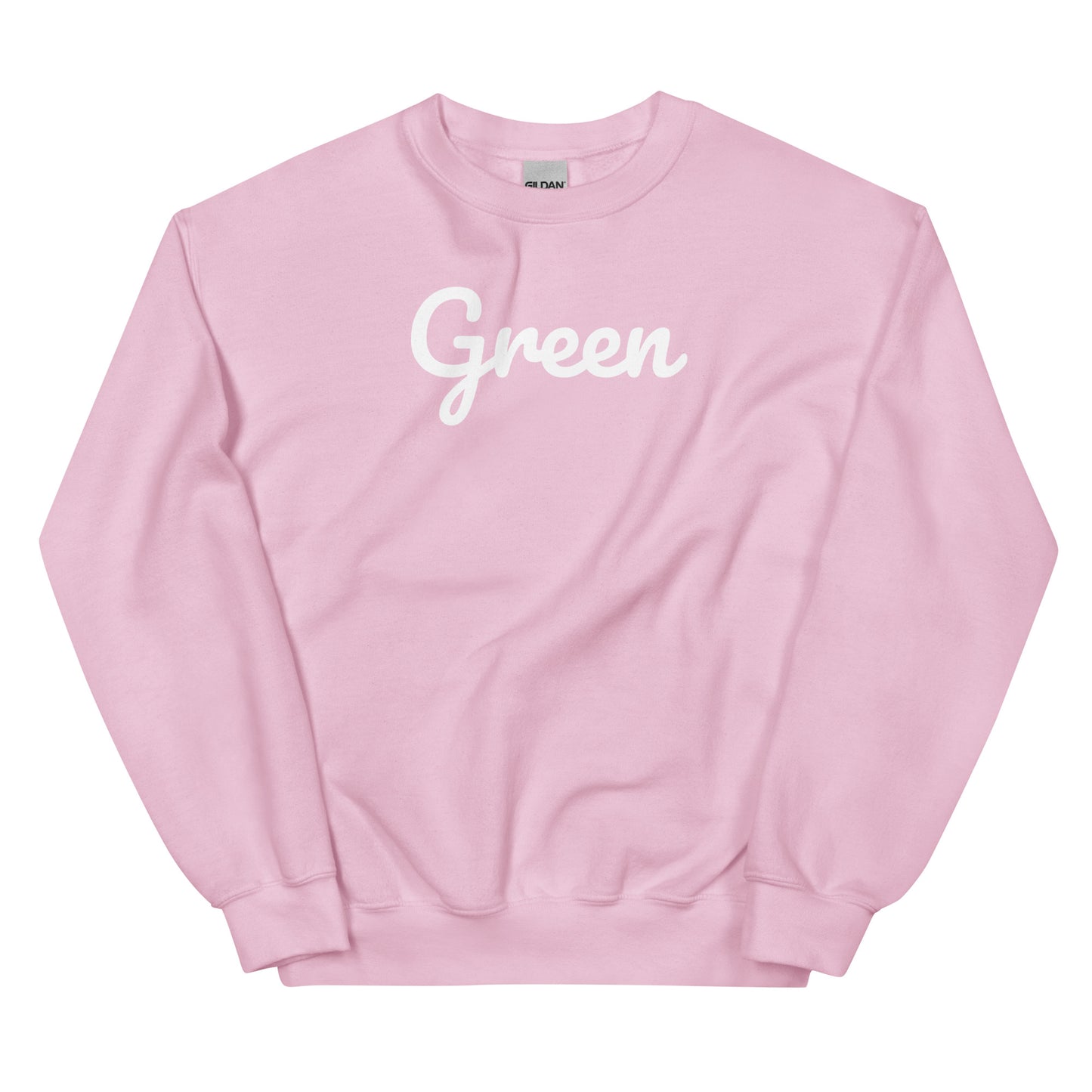 Green Ohio Solo Script Crewneck Unisex Sweatshirt