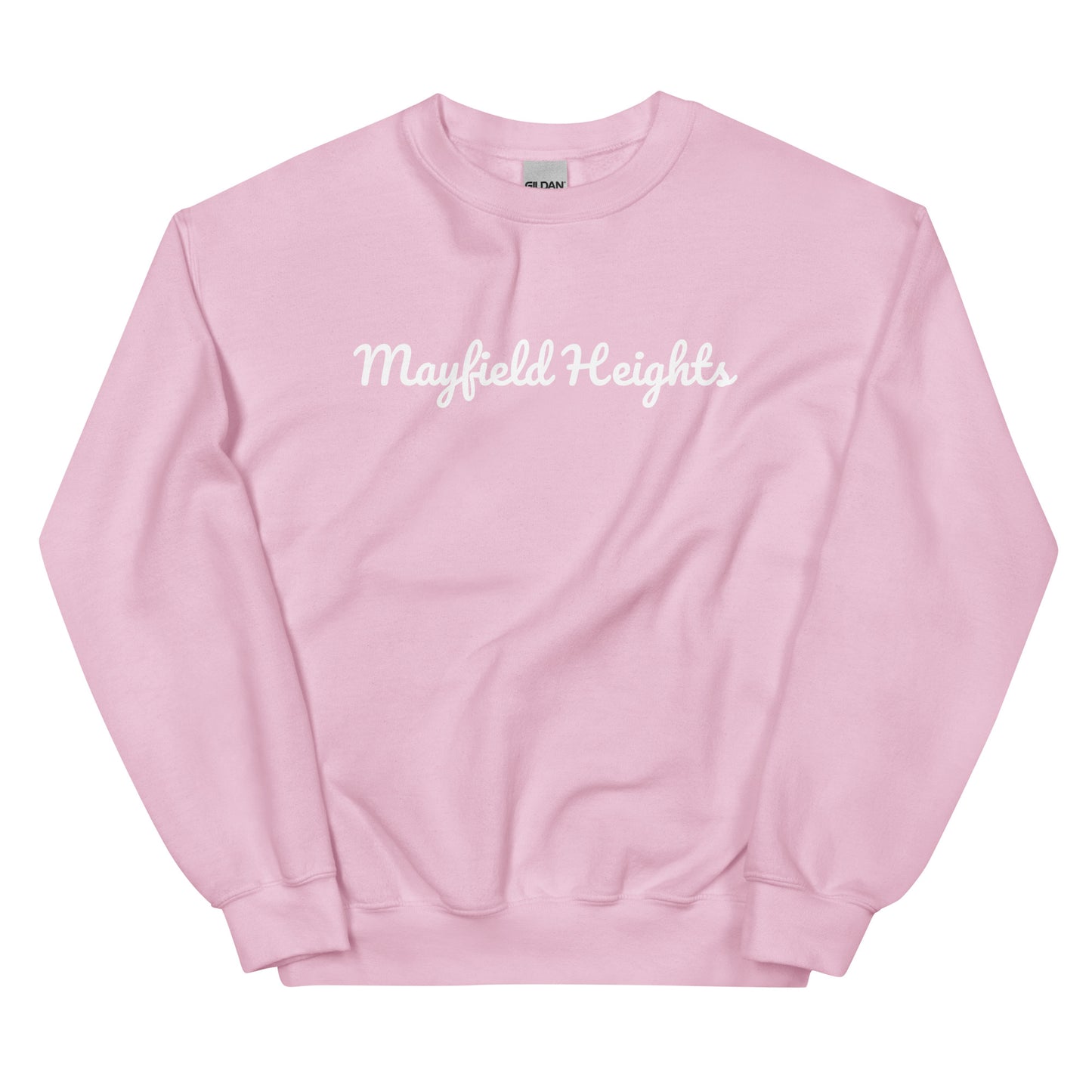 Mayfield Heights Ohio Solo Script Crewneck Unisex Sweatshirt