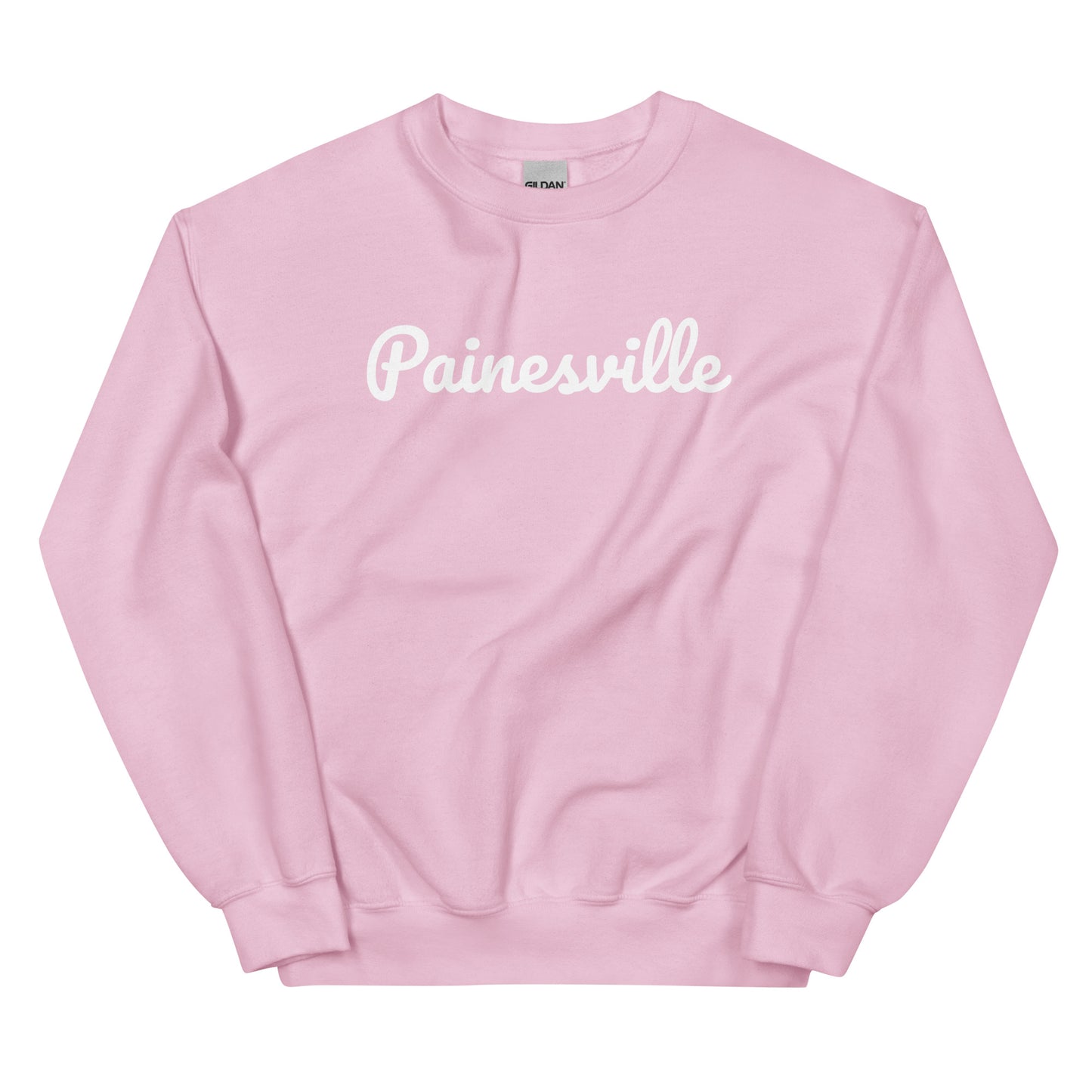 Painesville Ohio Solo Script Crewneck Unisex Sweatshirt