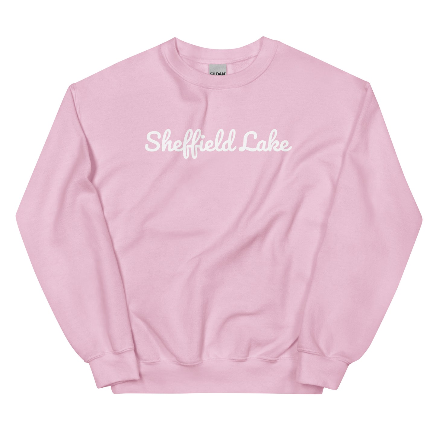 Sheffield Lake Ohio Solo Script Crewneck Unisex Sweatshirt