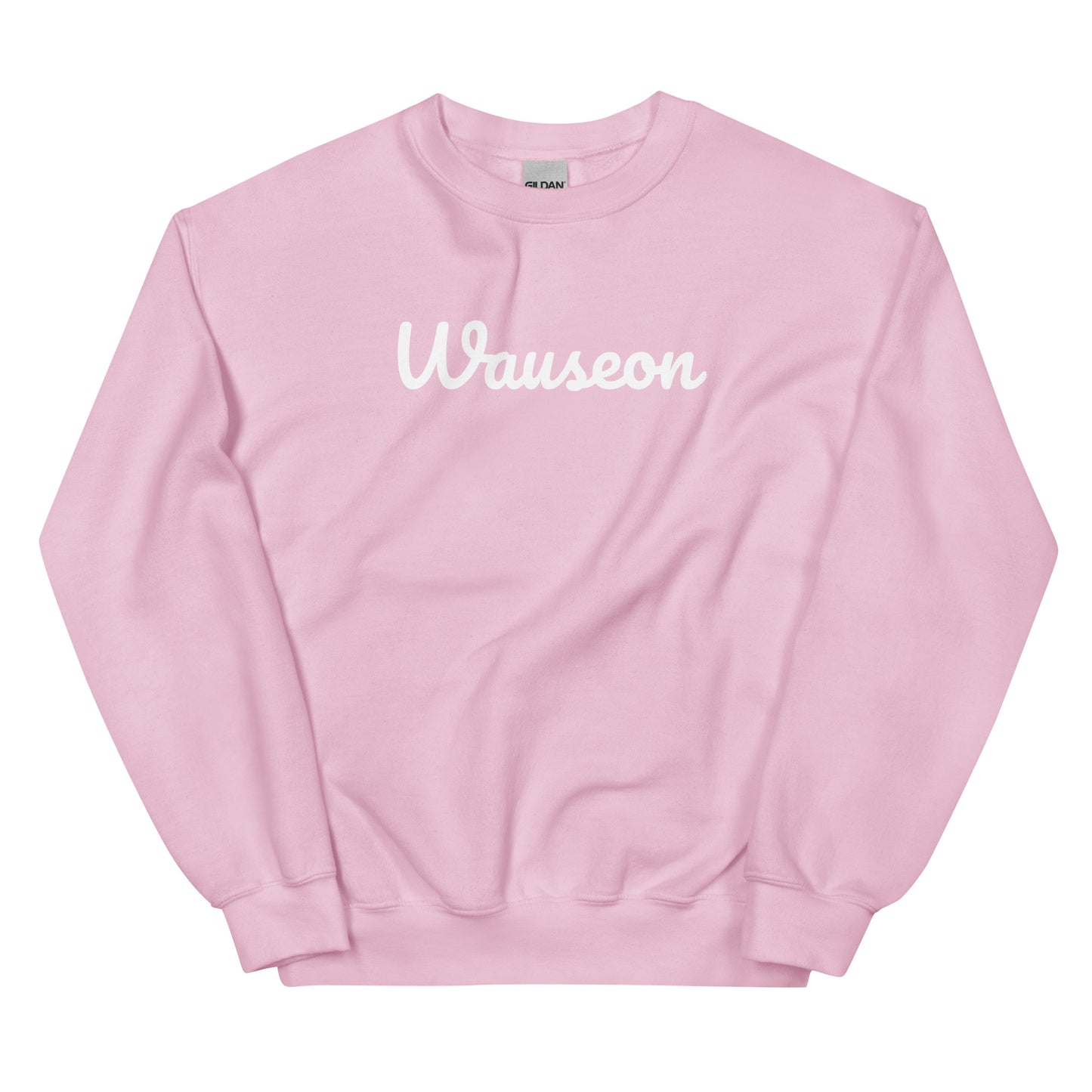 Wauseon Ohio Solo Script Crewneck Unisex Sweatshirt