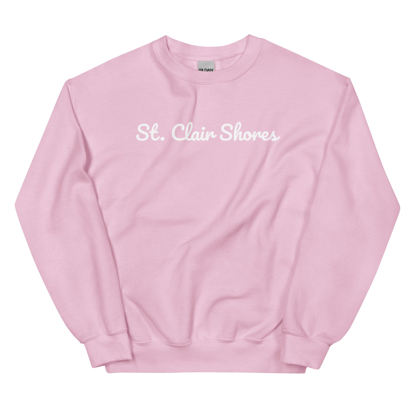 St. Clair Shores Michigan Solo Script Crewneck Unisex Sweatshirt