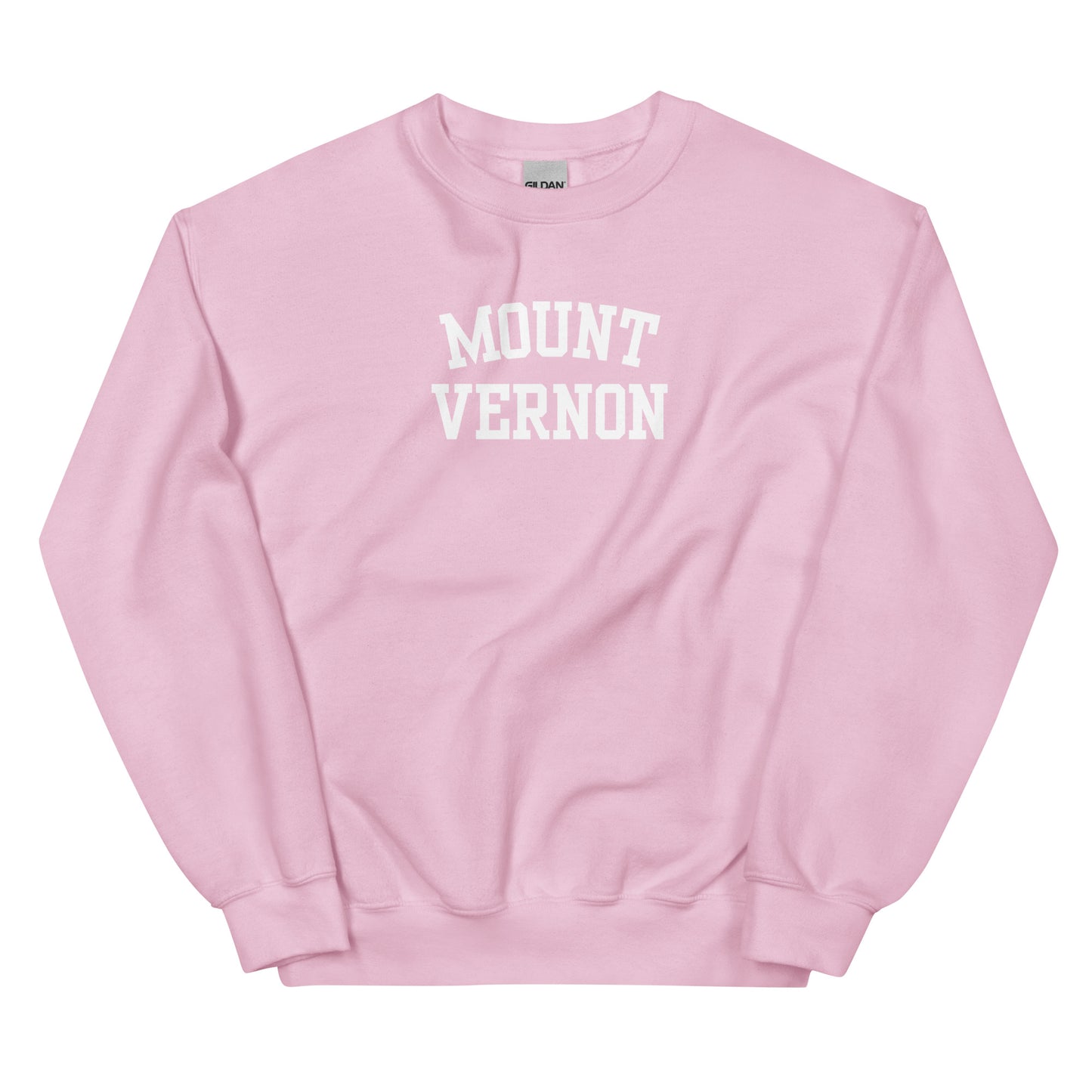 Mount Vernon Ohio Block Solo Crewneck Unisex Sweatshirt
