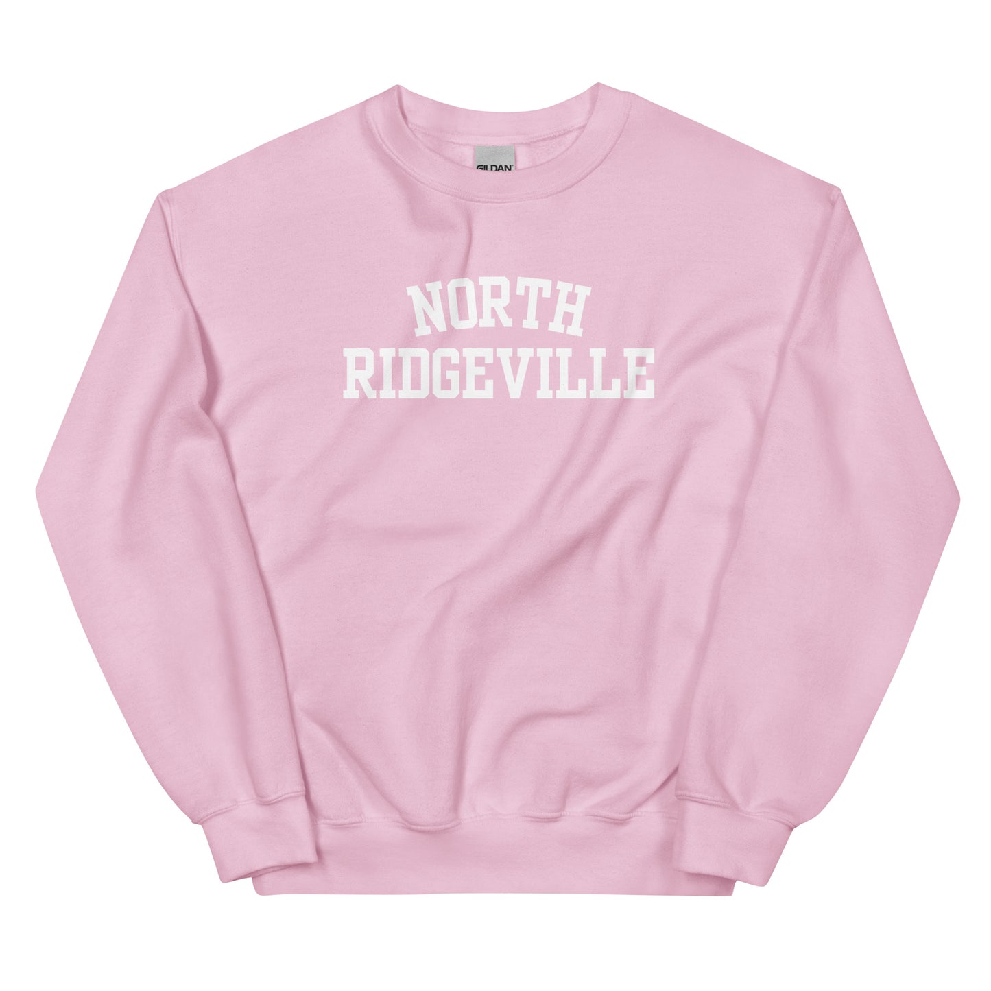 North Ridgeville Ohio Block Solo Crewneck Unisex Sweatshirt