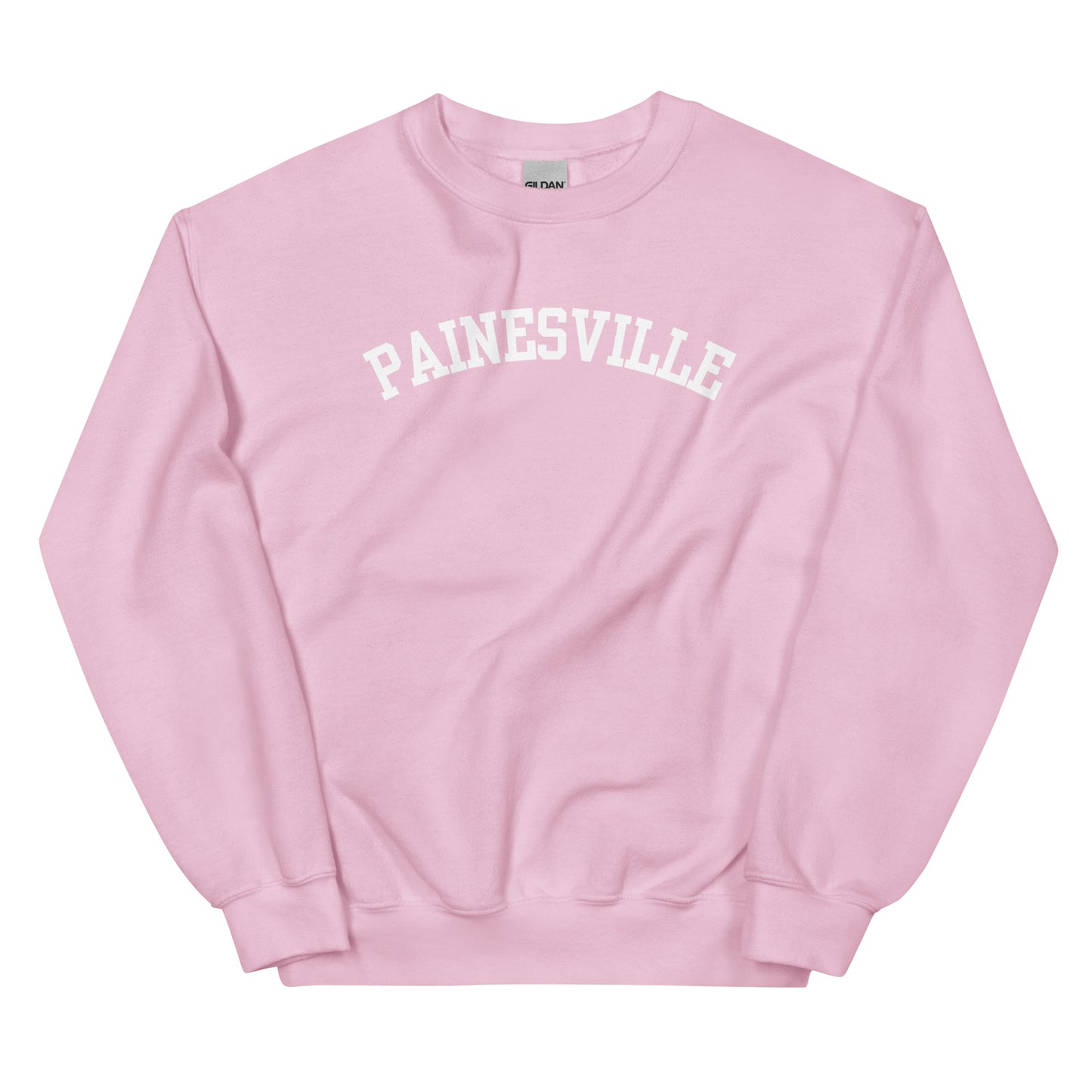 Painesville Ohio Block Solo Crewneck Unisex Sweatshirt
