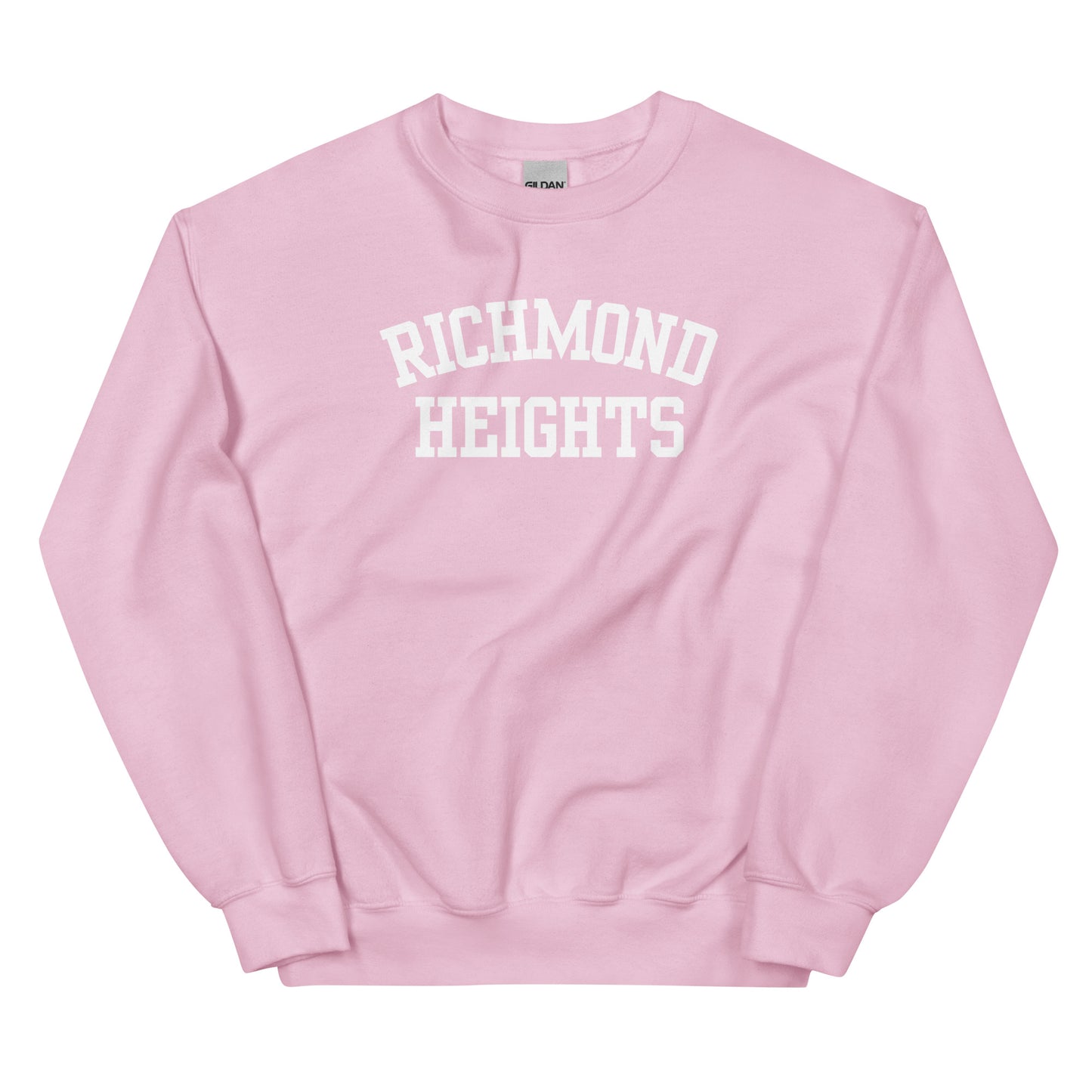 Richmond Heights Ohio Block Solo Crewneck Unisex Sweatshirt