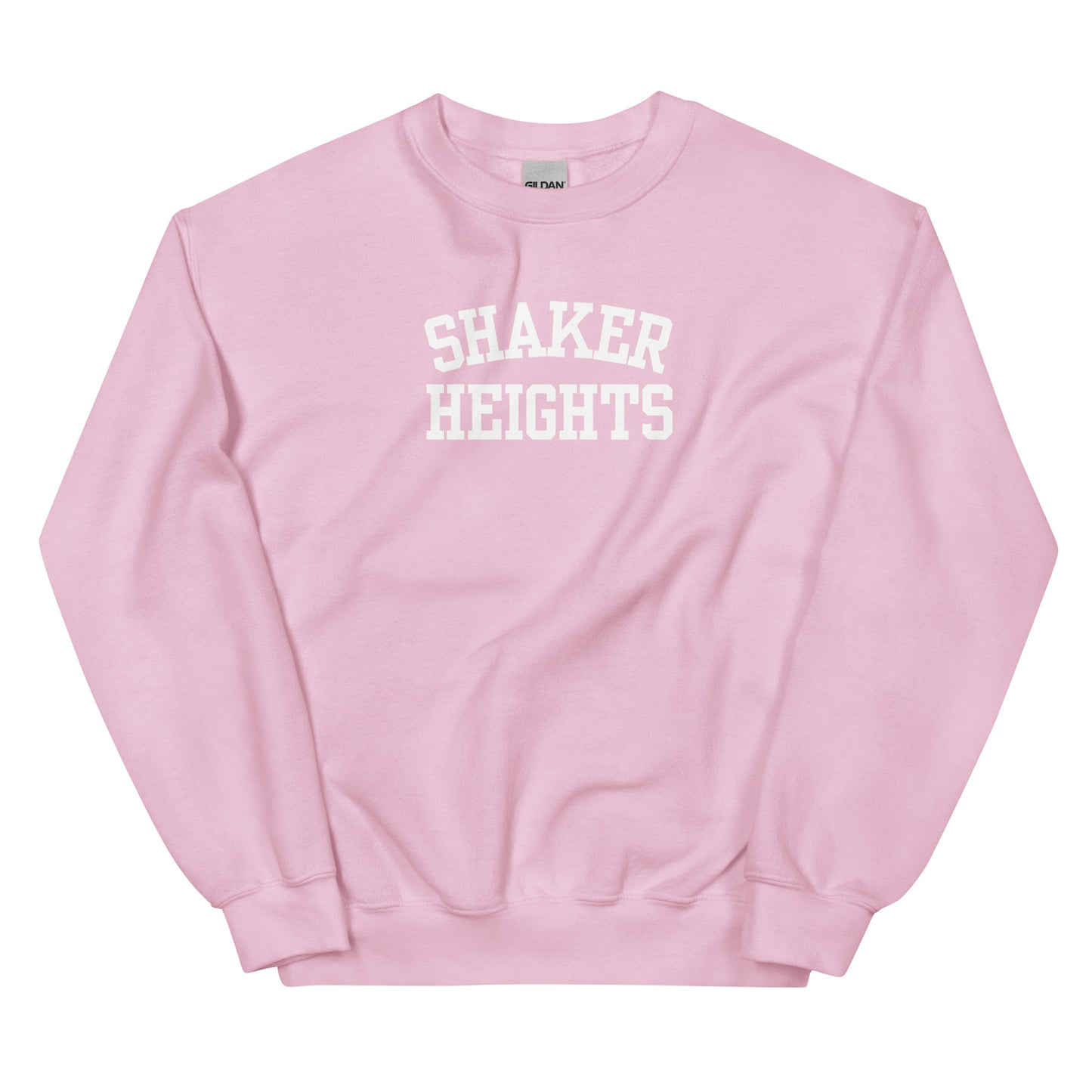 Shaker Heights Ohio Block Solo Crewneck Unisex Sweatshirt