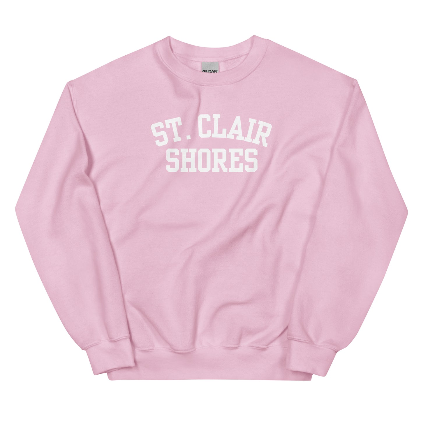 St. Clair Shores Ohio Block Solo Crewneck Unisex Sweatshirt