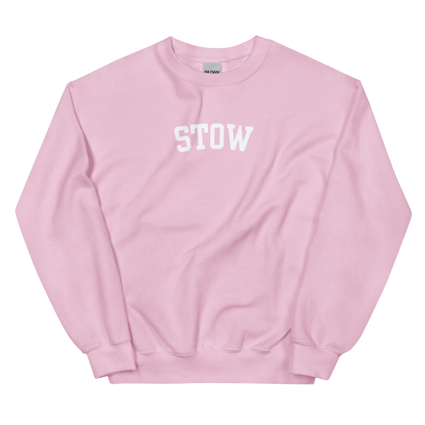 Stow Ohio Block Solo Crewneck Unisex Sweatshirt