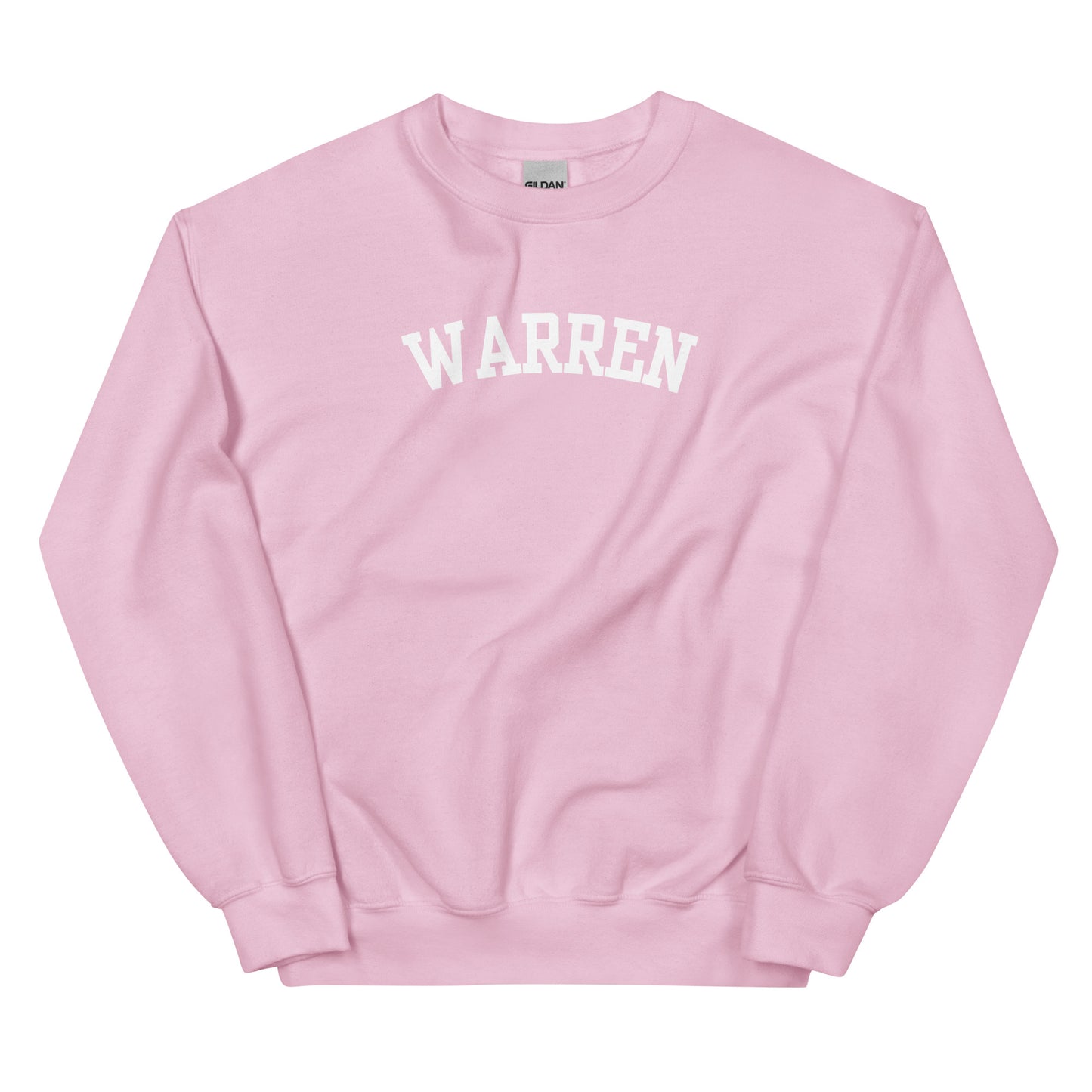 Warren Ohio Block Solo Crewneck Unisex Sweatshirt