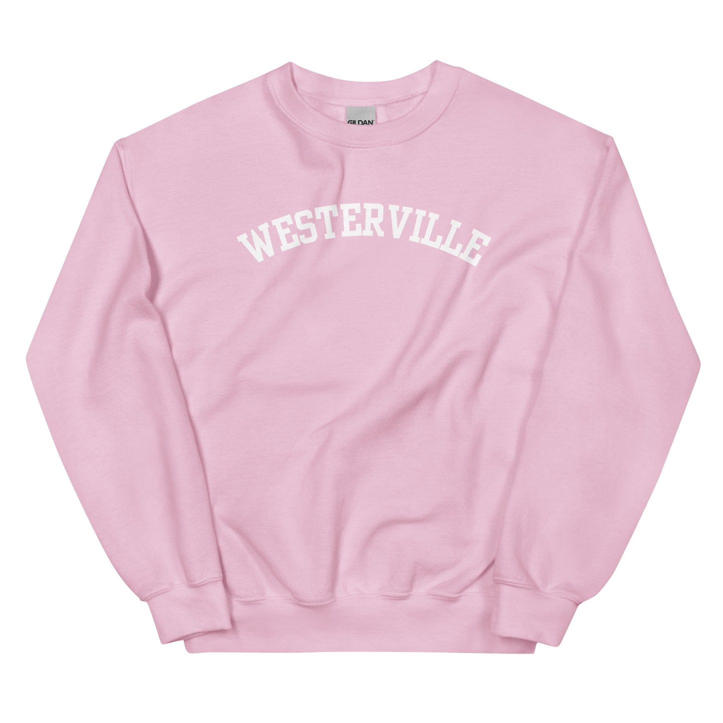 Westerville Ohio Block Solo Crewneck Unisex Sweatshirt