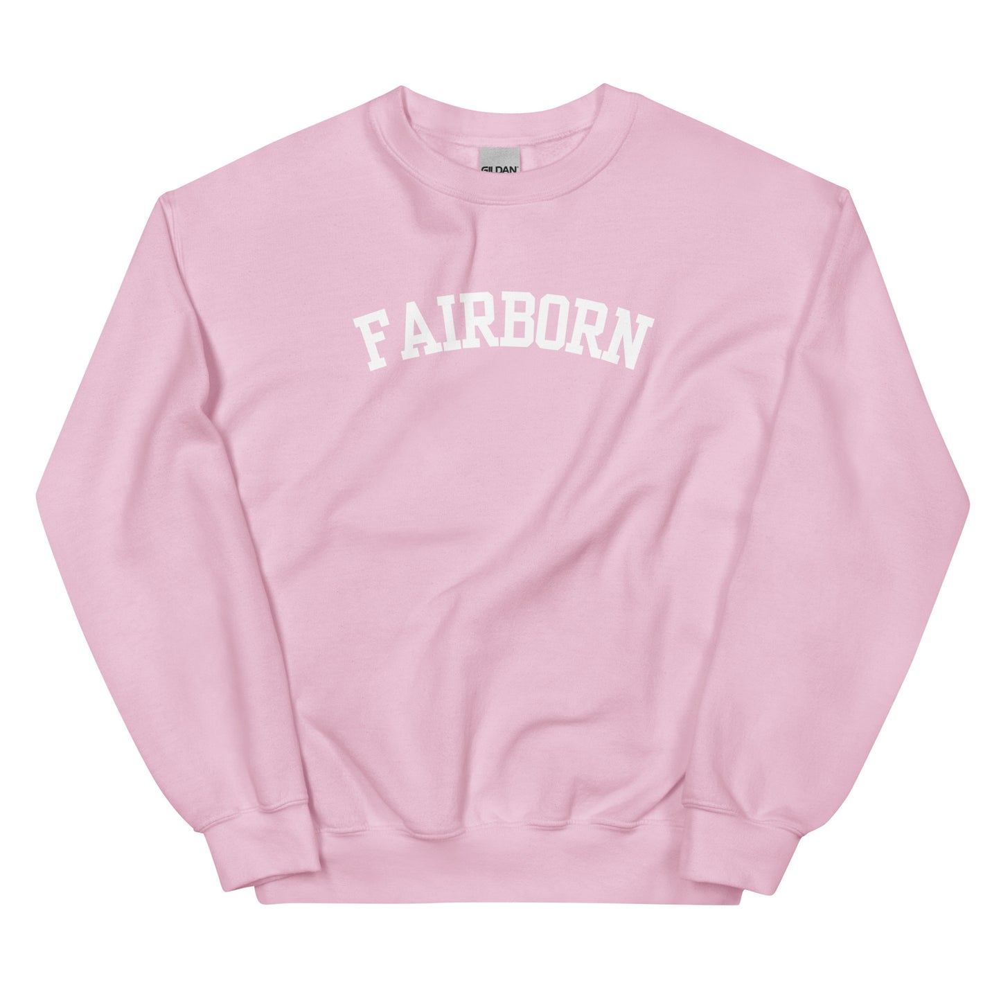 Fairborn Ohio Block Solo Crewneck Unisex Sweatshirt