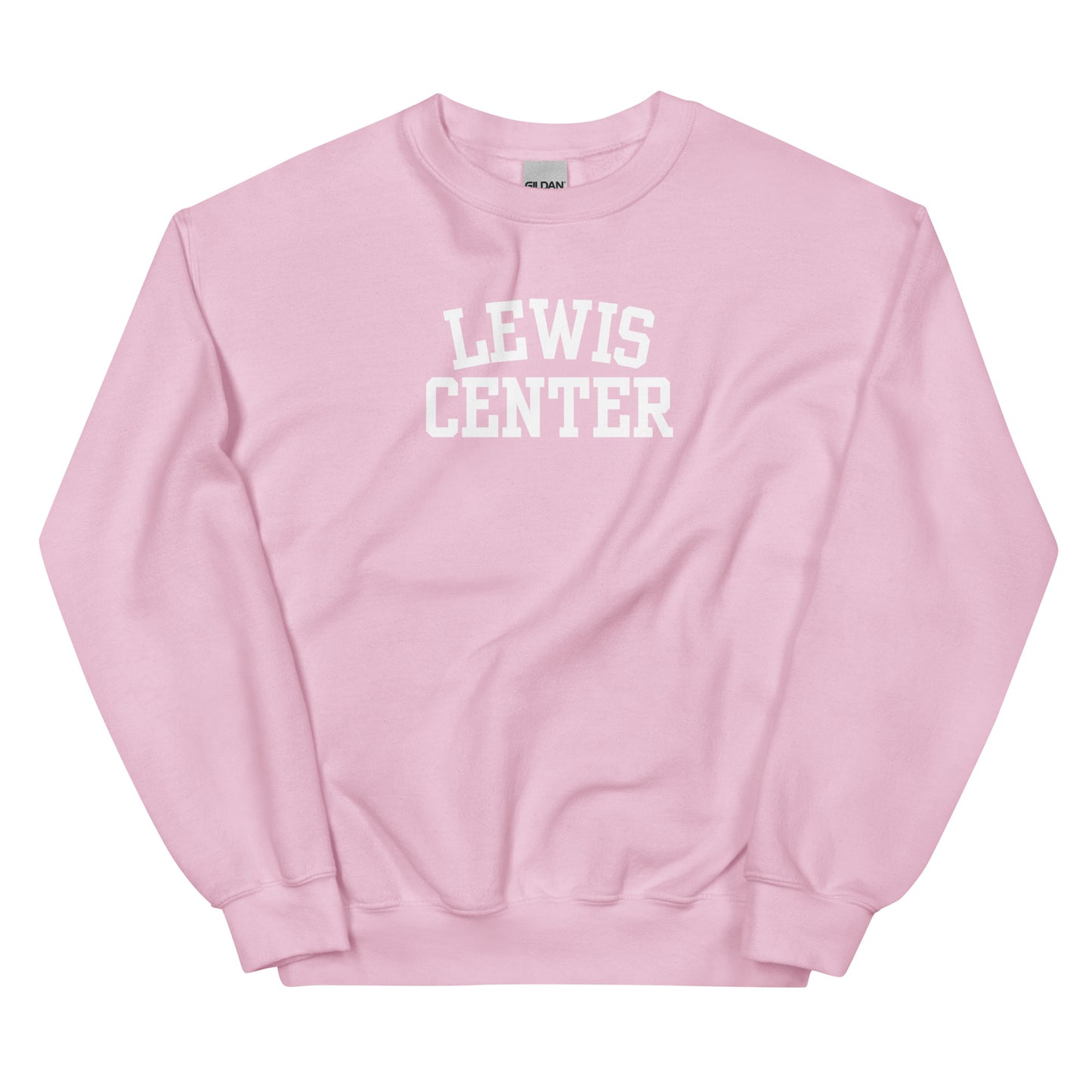 Lewis Center Ohio Block Solo Crewneck Unisex Sweatshirt