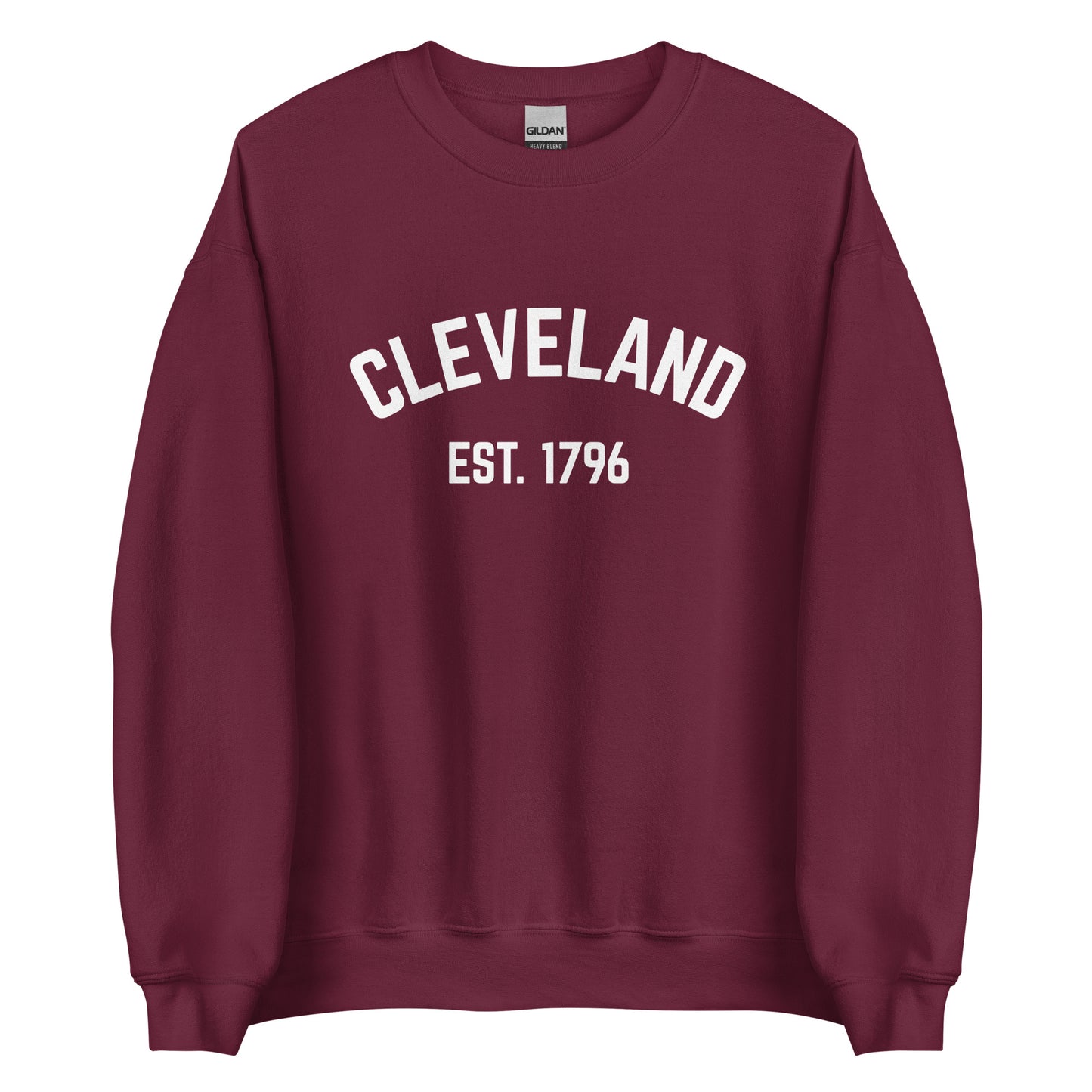 Cleveland Ohio EST Crewneck Unisex Sweatshirt