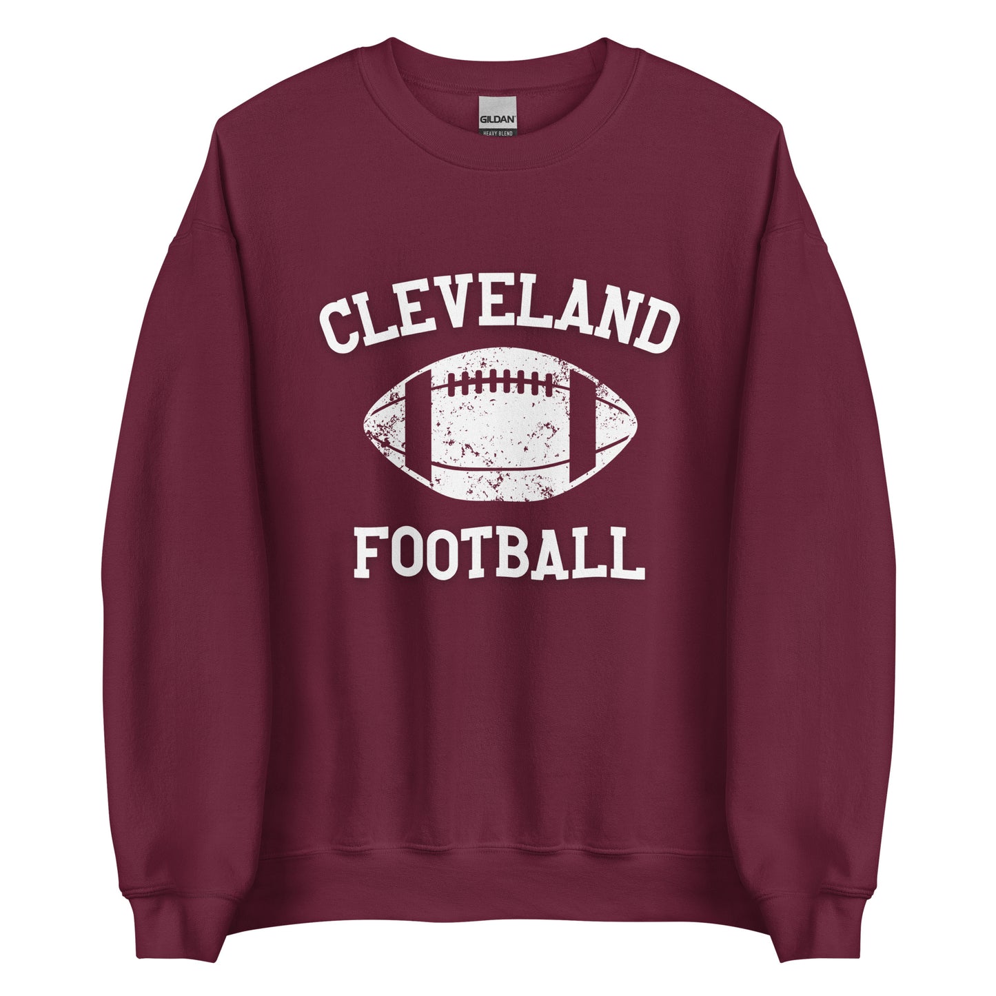 Cleveland Ohio Football Crewneck Unisex Sweatshirt