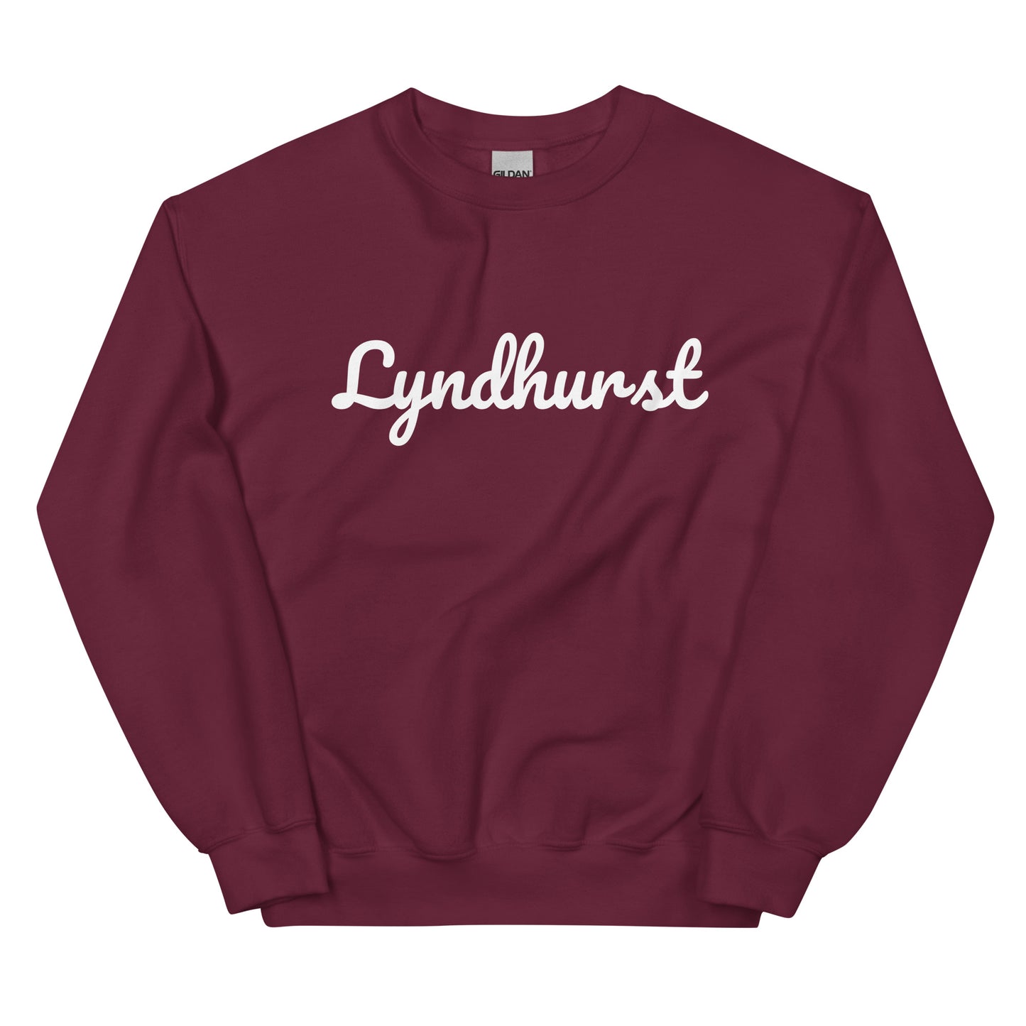 Lyndhurst, Ohio Crewneck Sweatshirt Short Script