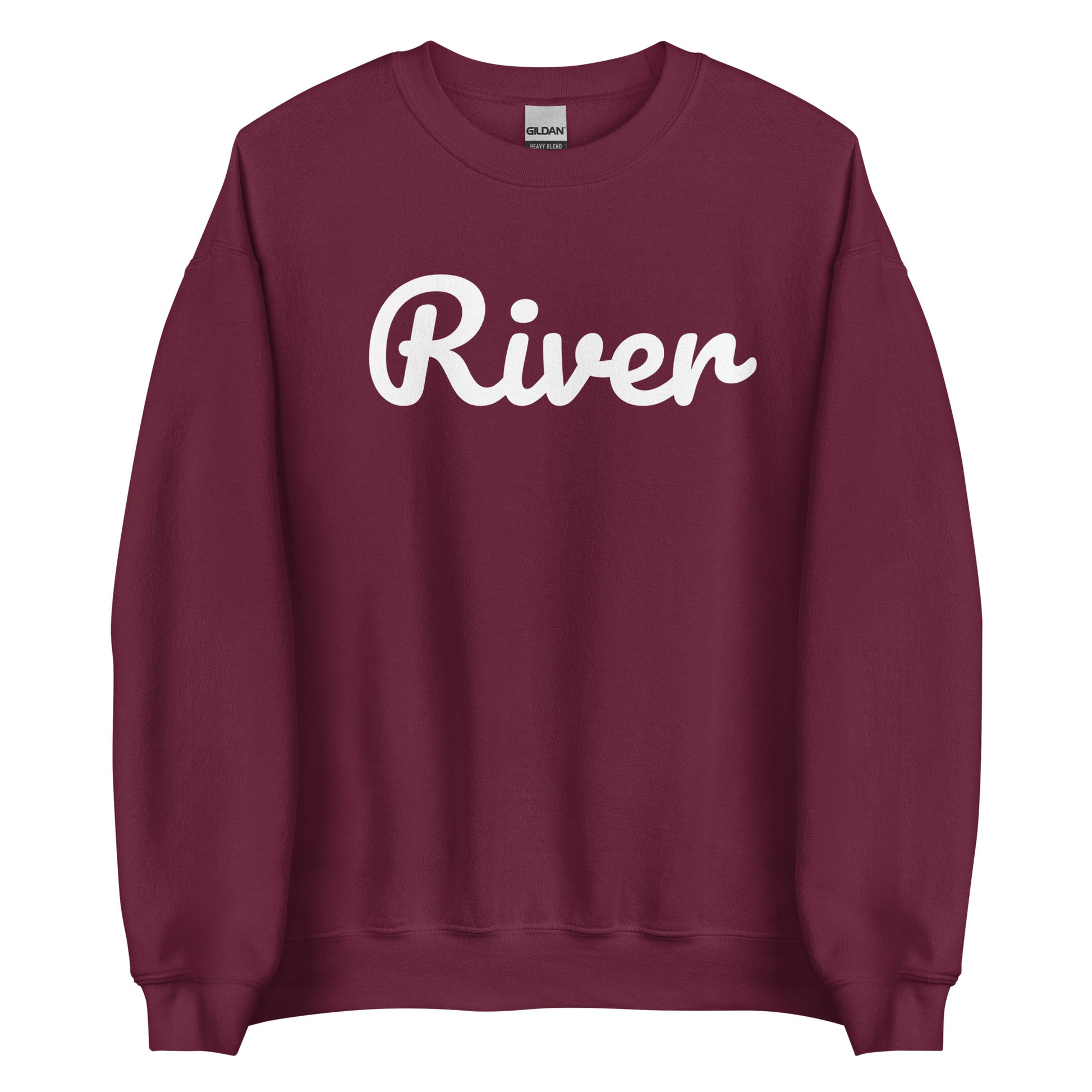 Rocky River Ohio Solo Script 2 Unisex Sweatshirt