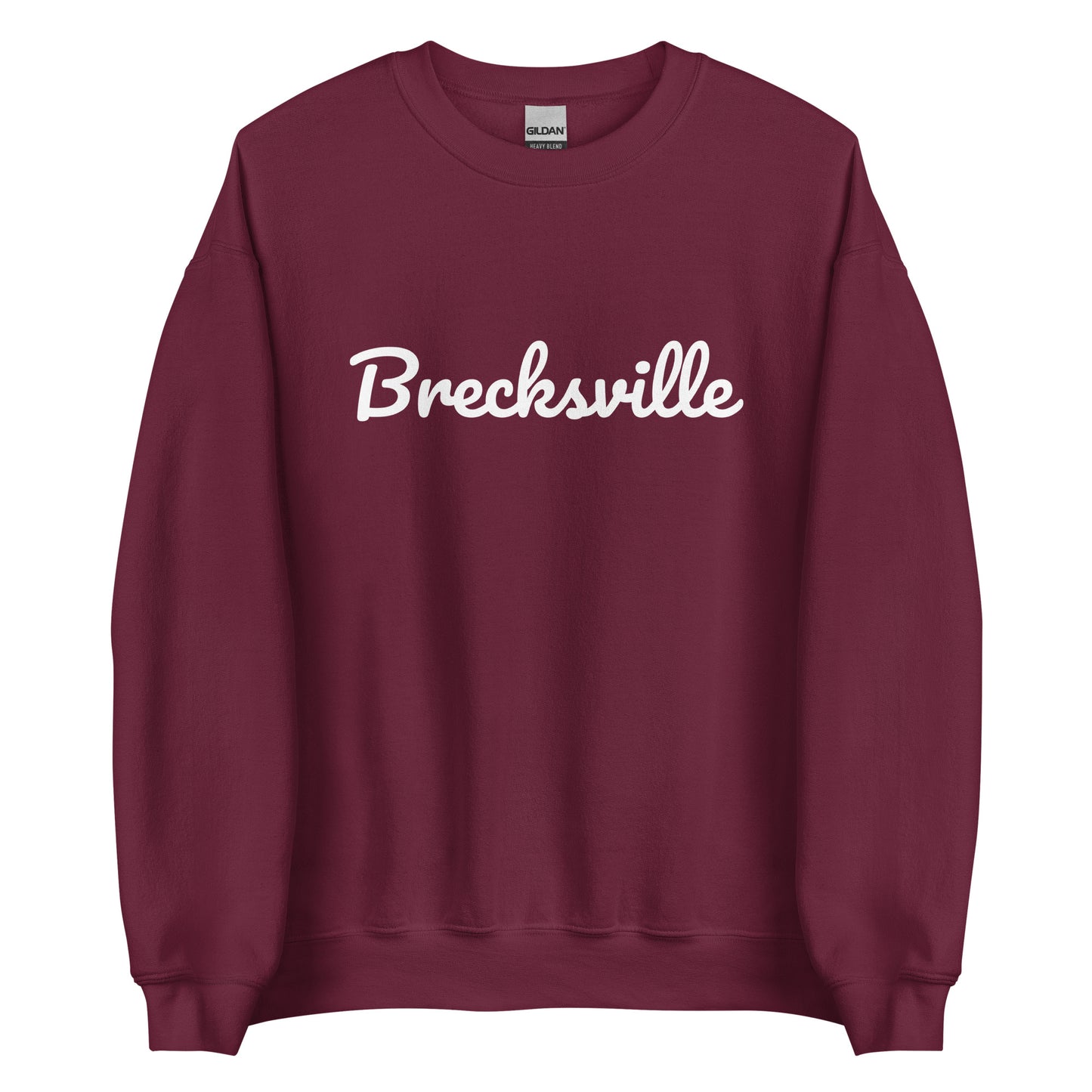 Brecksville Ohio Solo Script Crewneck Unisex Sweatshirt