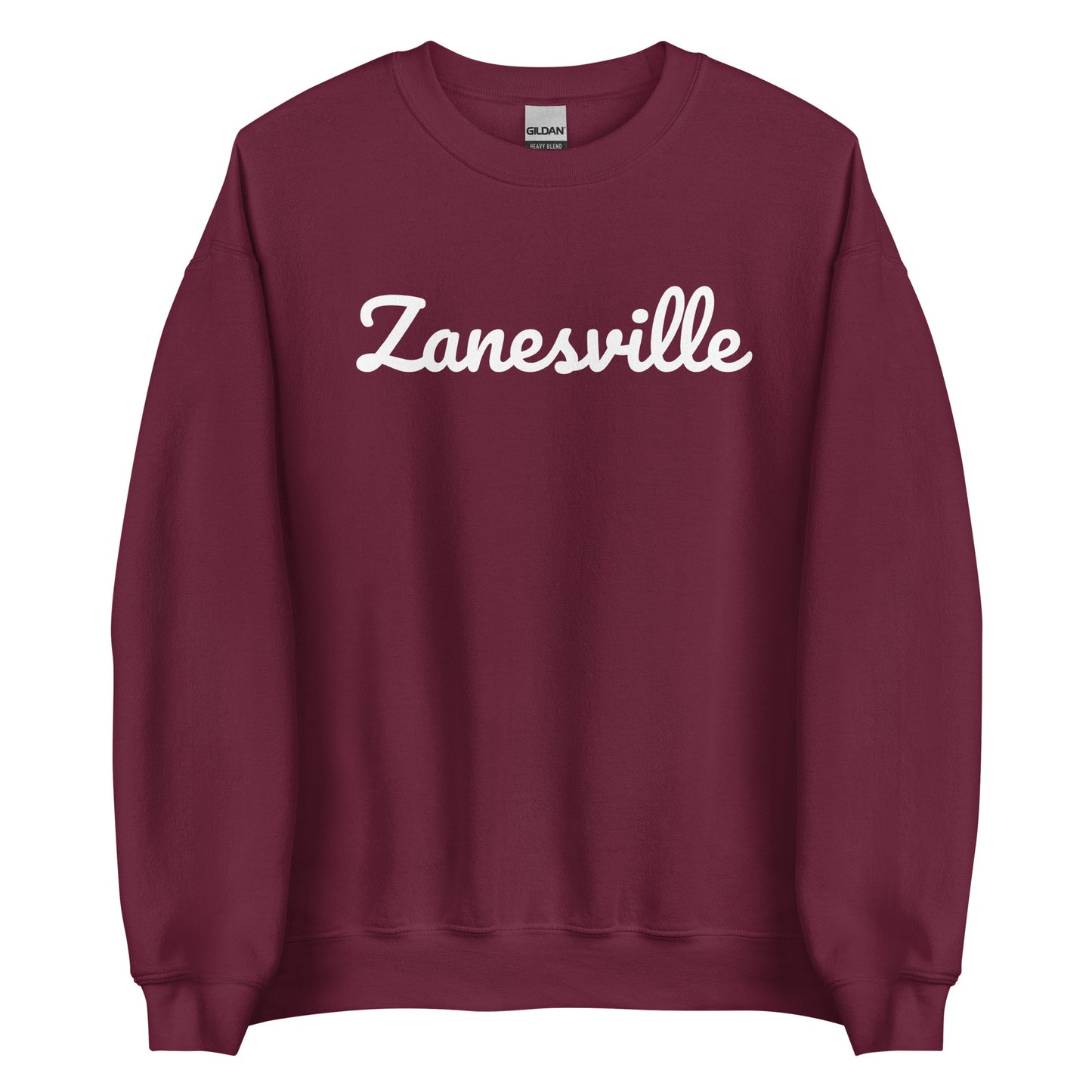 Zanesville Ohio Solo Script Unisex Crewneck Sweatshirt
