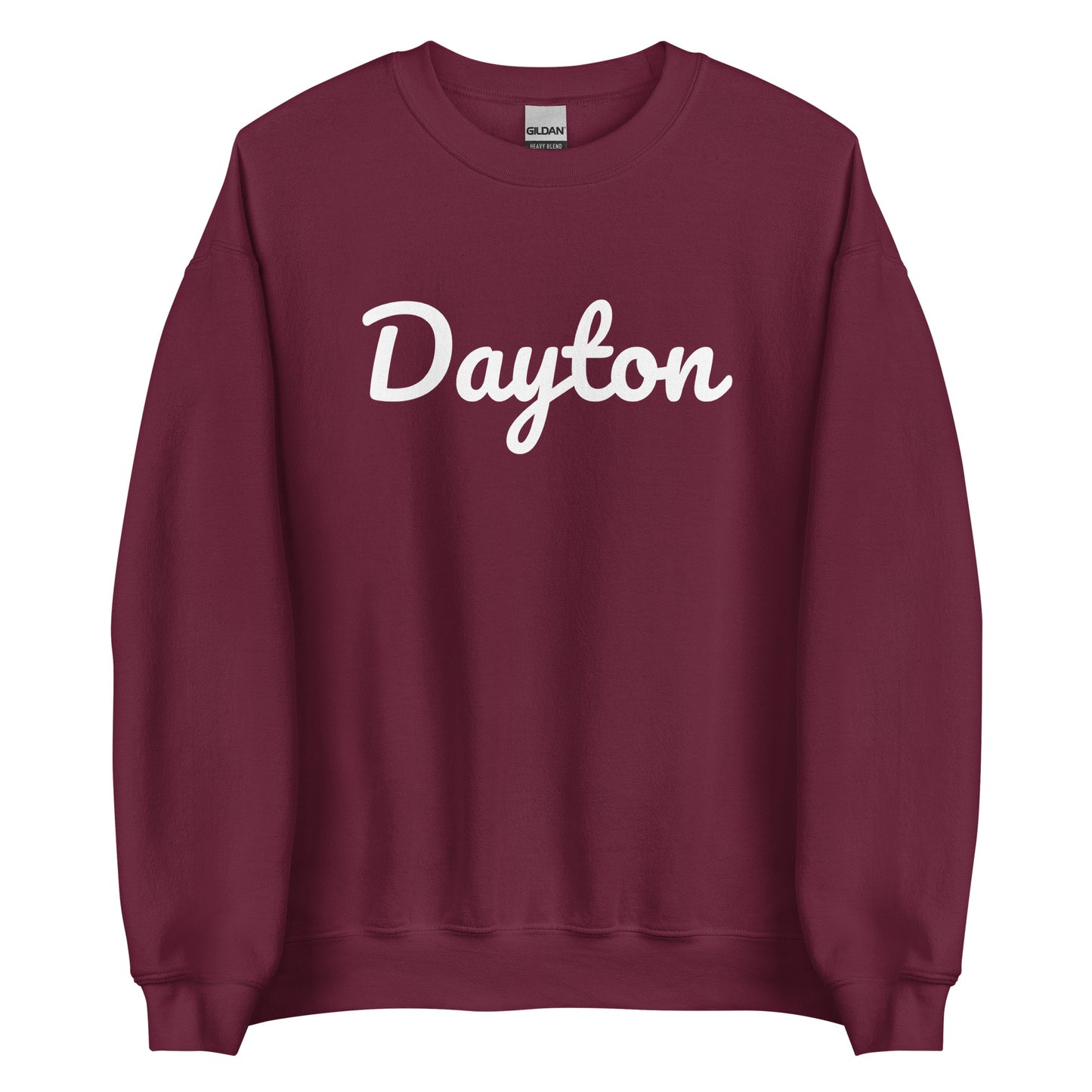 Dayton Ohio Solo Script Crewneck Unisex Sweatshirt