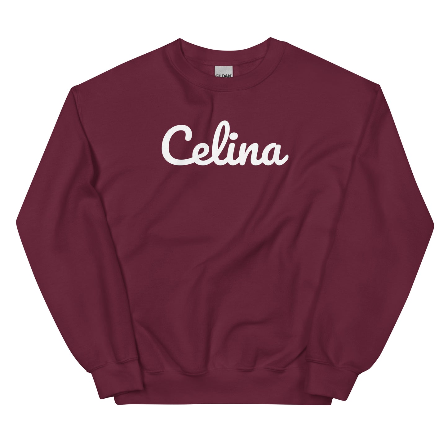 Celina Ohio Solo Script Crewneck Unisex Sweatshirt
