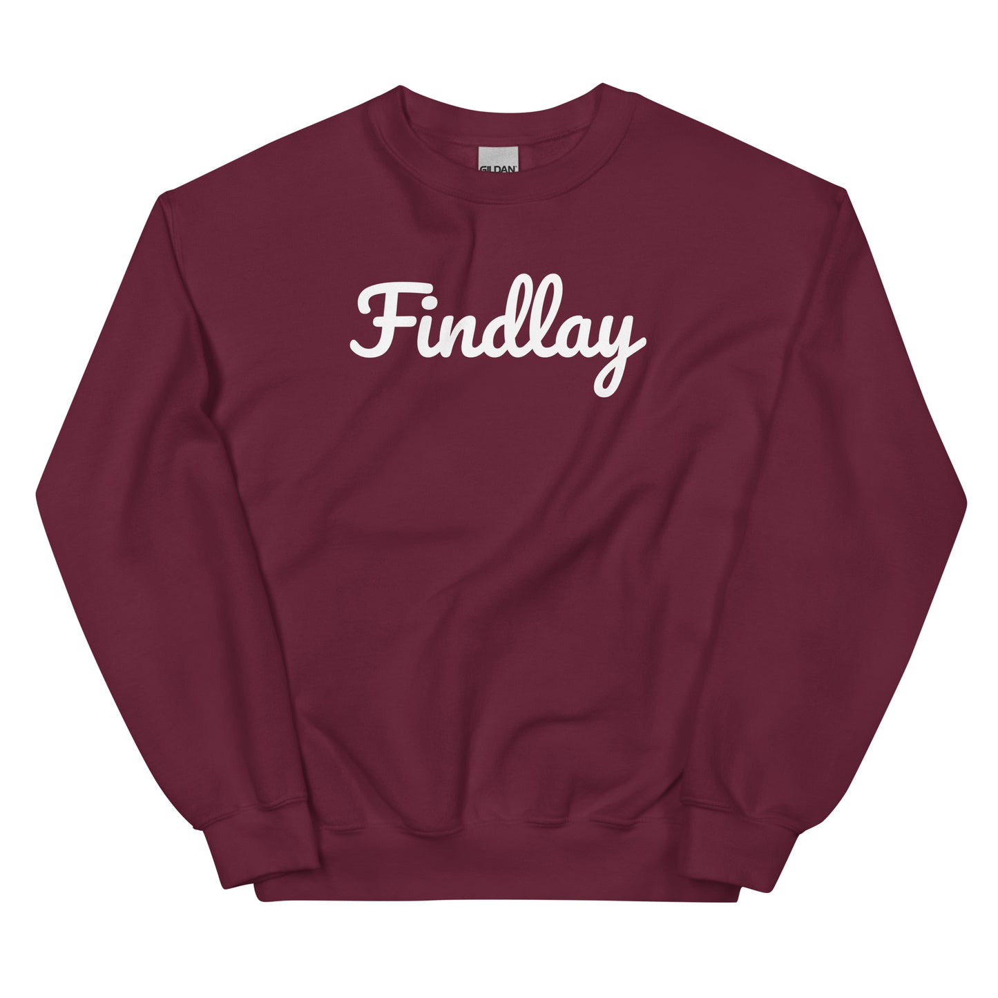 Findlay Ohio Solo Script Crewneck Unisex Sweatshirt
