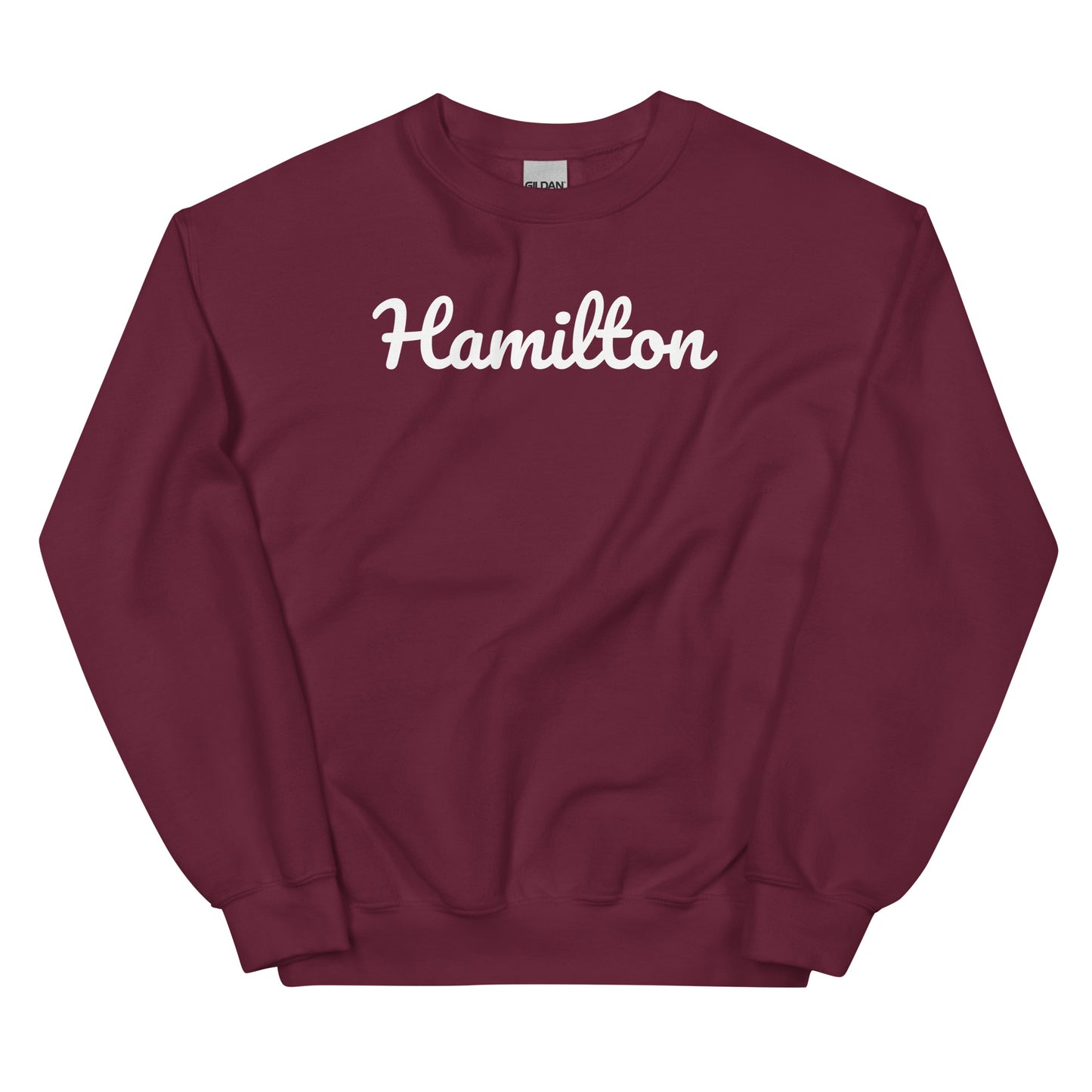 Hamilton Ohio Solo Script Crewneck Unisex Sweatshirt