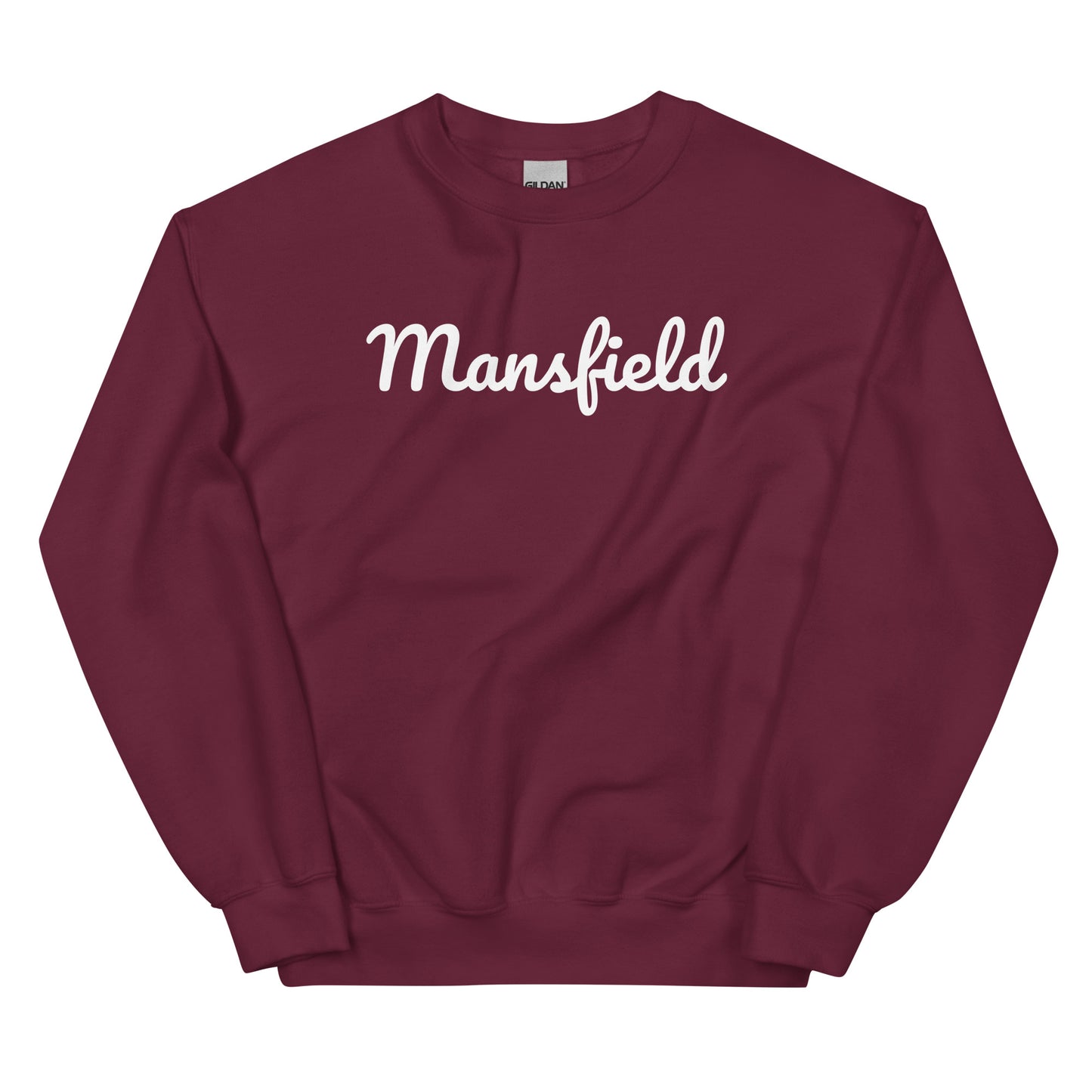 Mansfield Ohio Solo Script Crewneck Unisex Sweatshirt