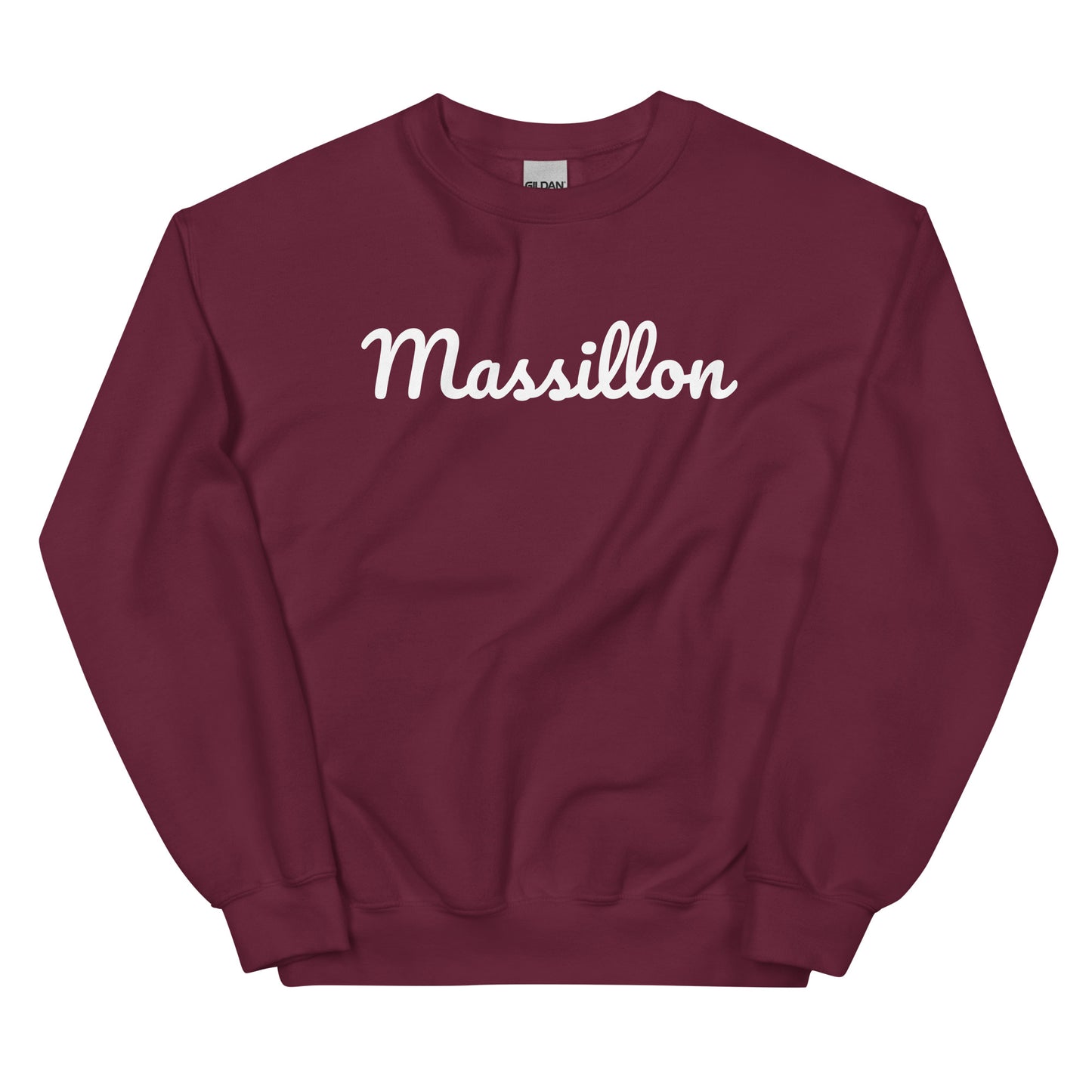 Massillon Ohio Solo Script Crewneck Unisex Sweatshirt