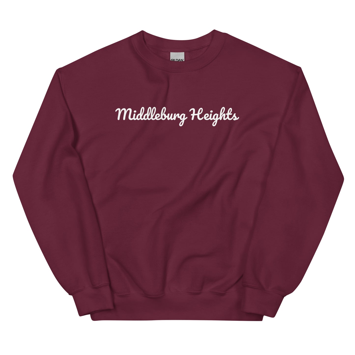 Middleburg Heights Ohio Solo Script Crewneck Unisex Sweatshirt