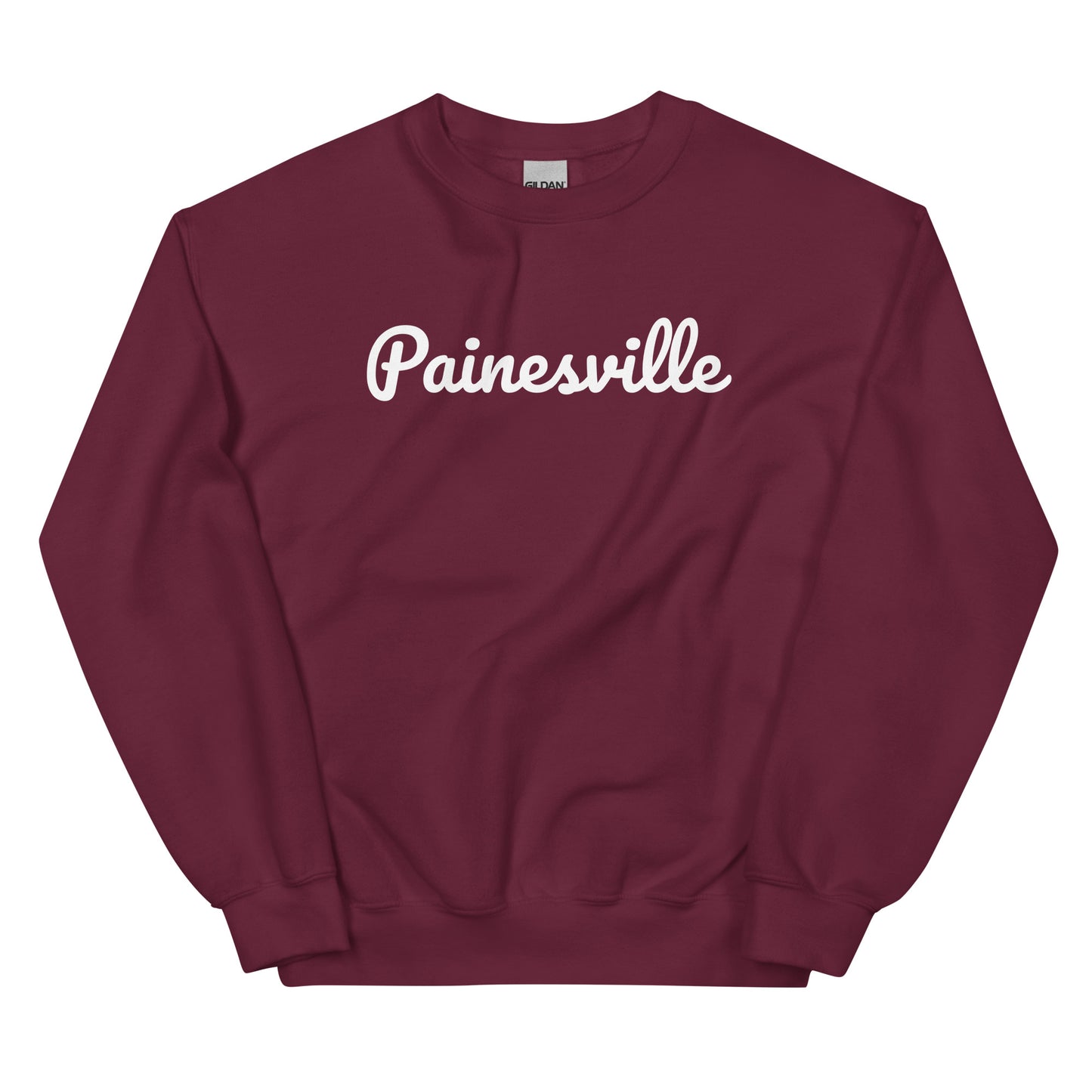 Painesville Ohio Solo Script Crewneck Unisex Sweatshirt