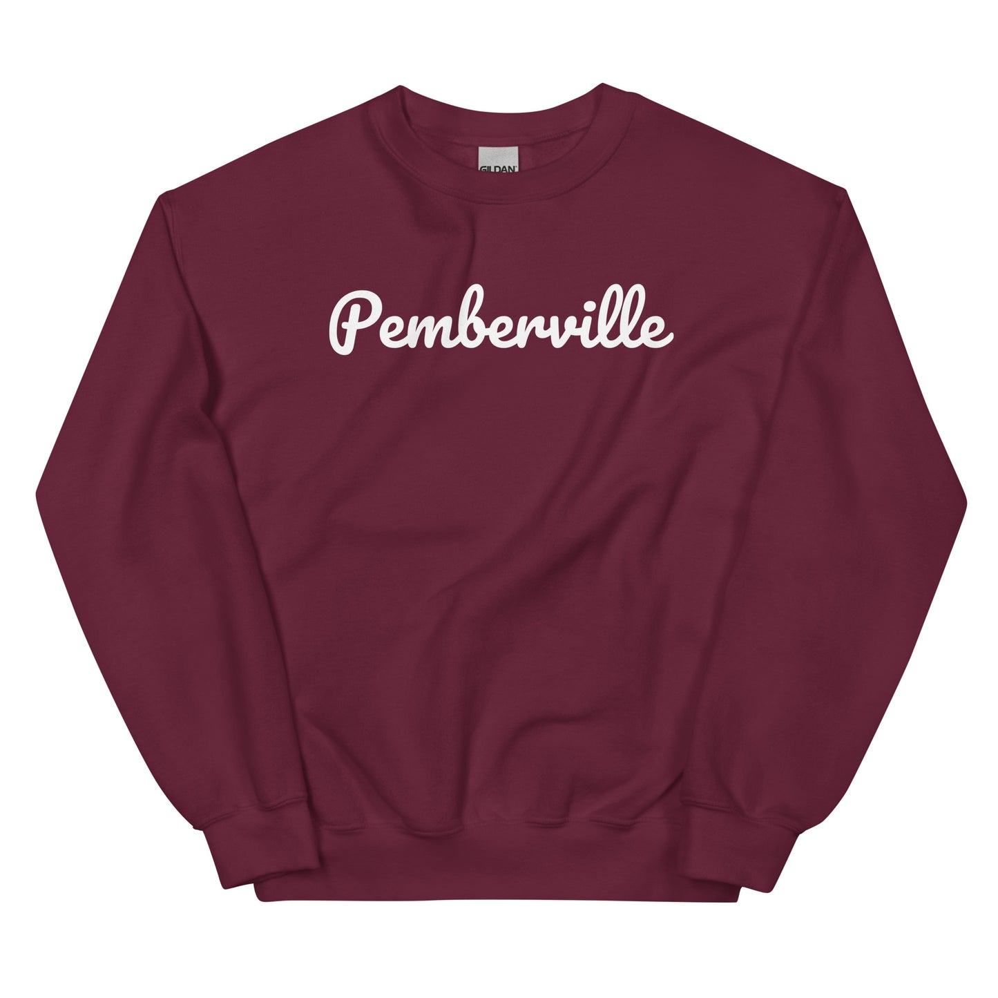 Pemberville Ohio Solo Script Crewneck Unisex Sweatshirt