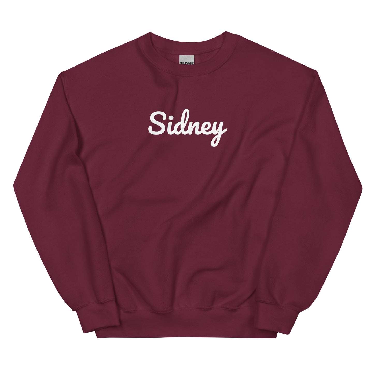 Sidney Ohio Solo Script Crewneck Unisex Sweatshirt