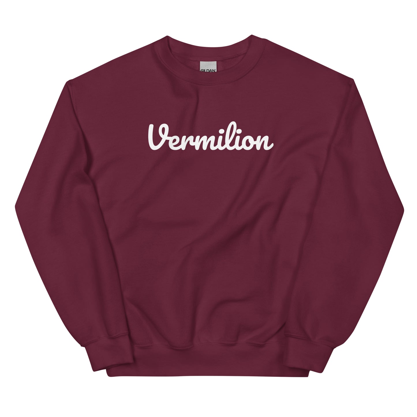 Vermilion Ohio Solo Script Crewneck Unisex Sweatshirt