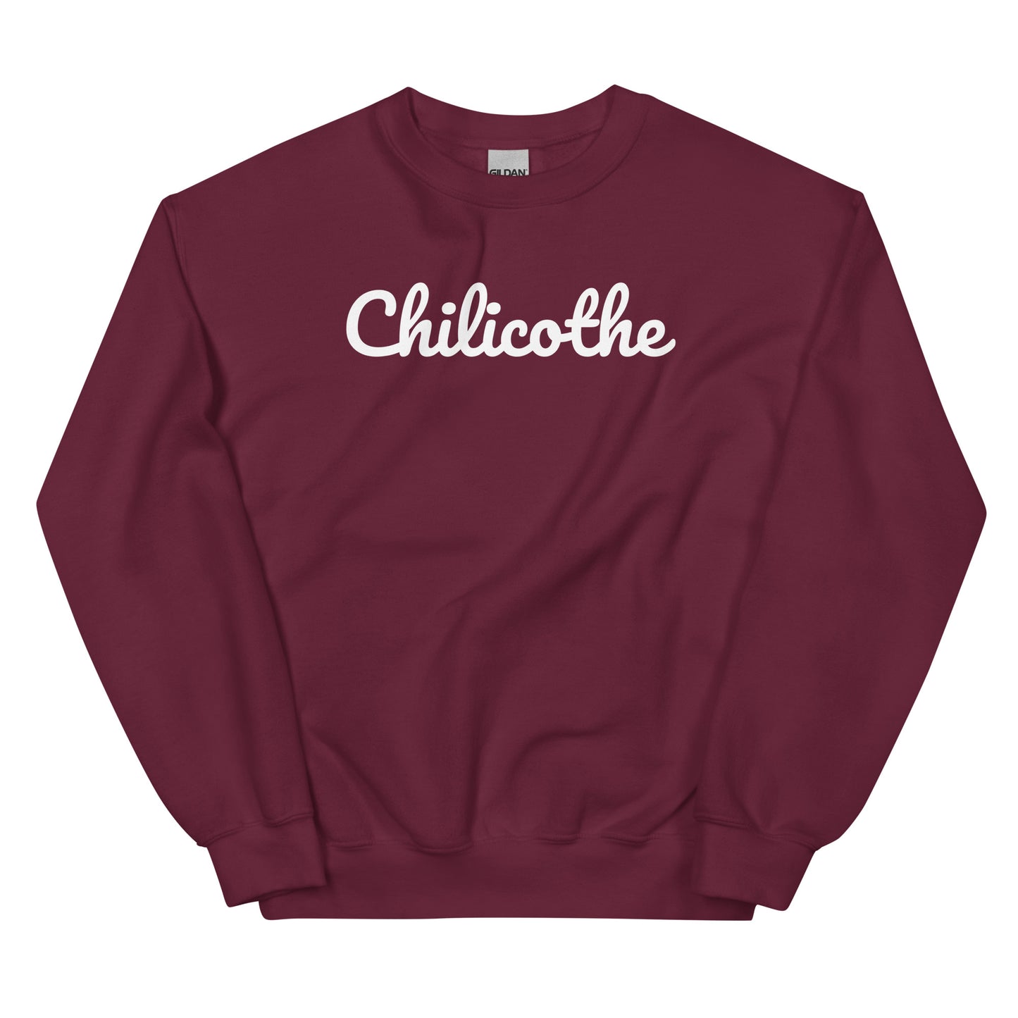 Chilicothe Ohio Solo Script Crewneck Unisex Sweatshirt