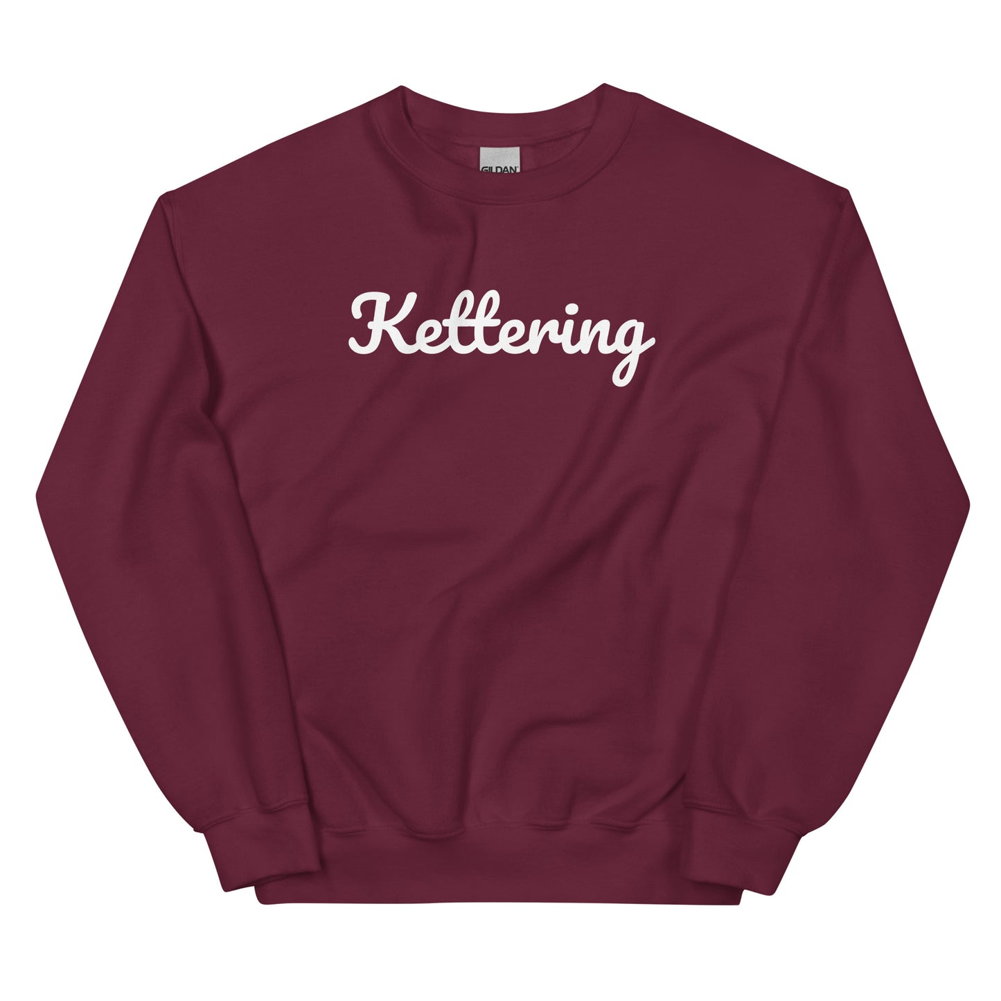 Kettering Ohio Solo Script Crewneck Unisex Sweatshirt