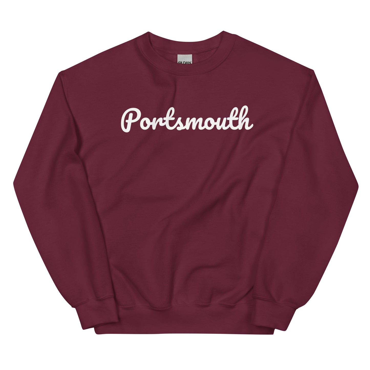 Portsmouth Ohio Solo Script Crewneck Unisex Sweatshirt