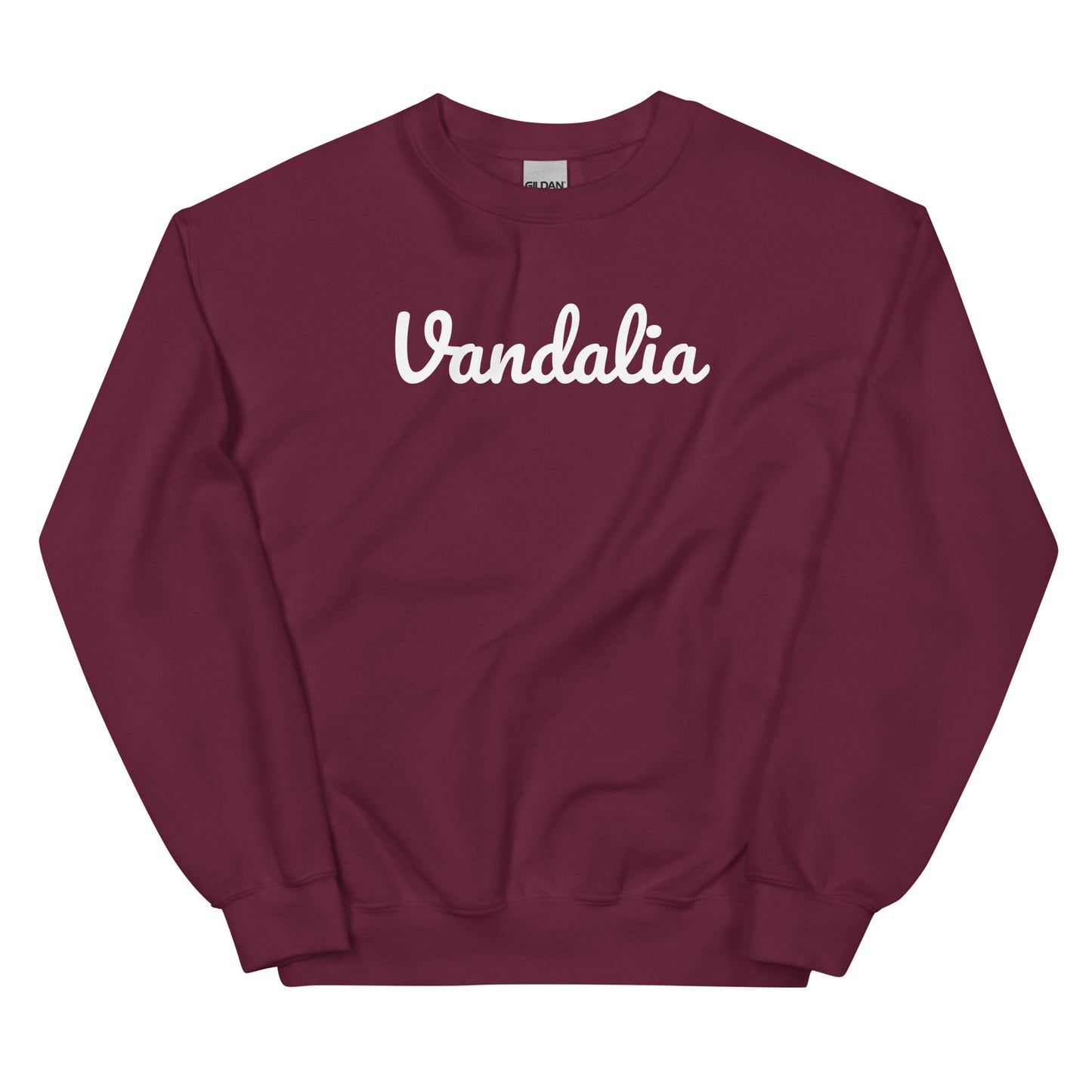 Vandalia Ohio Solo Script Crewneck Unisex Sweatshirt