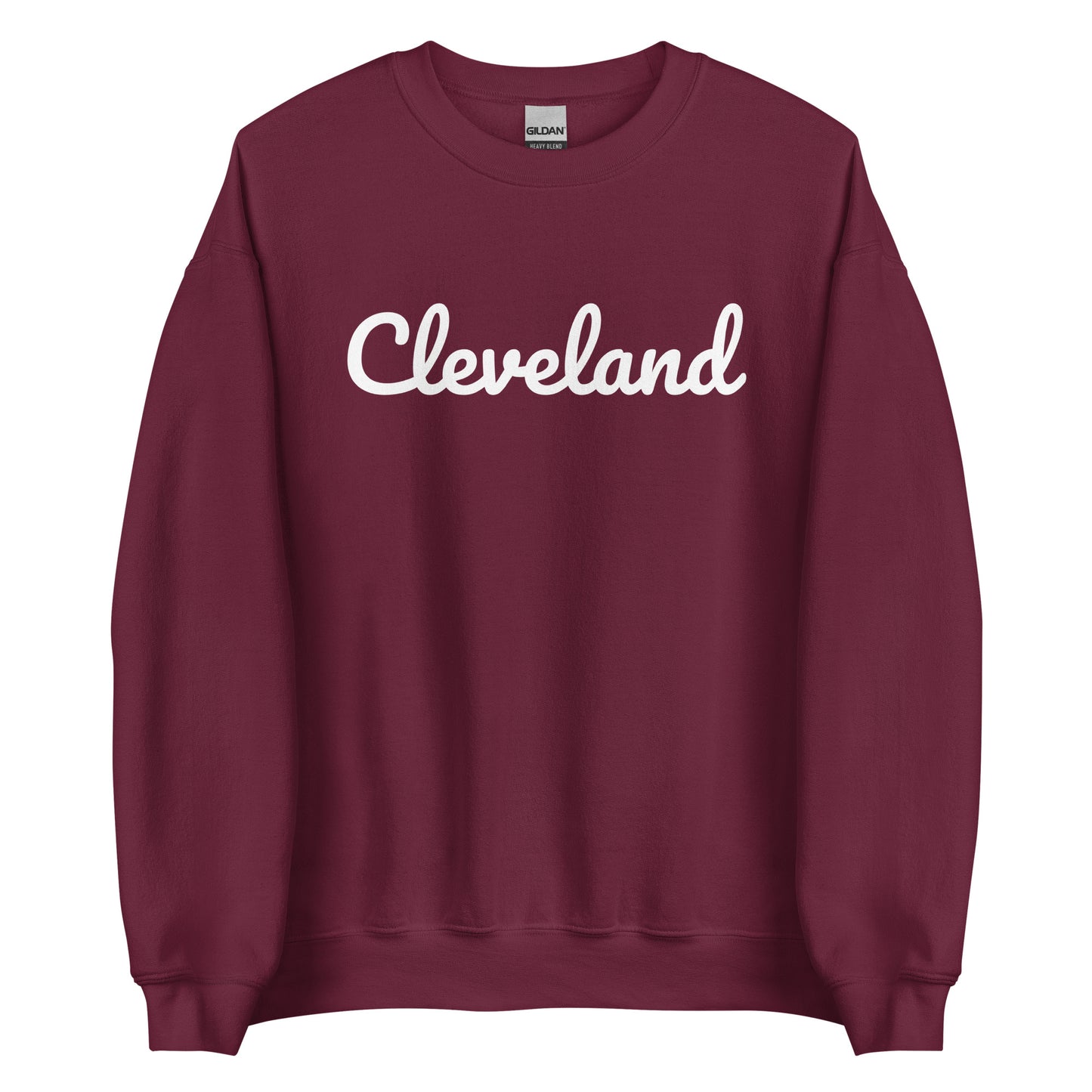 Cleveland Solo Script Crewneck Unisex Sweatshirt