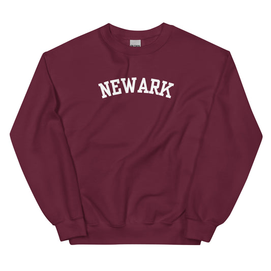 Newark Ohio Block Solo Crewneck Unisex Sweatshirt