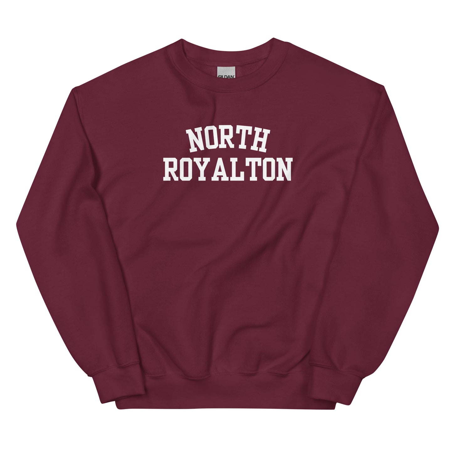 North Royalton Ohio Block Solo Crewneck Unisex Sweatshirt